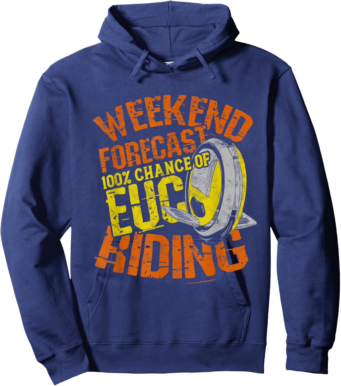Electric Unicycle EUC Monowheel Electric Unicycle Hoodie - Hoodie | Navy