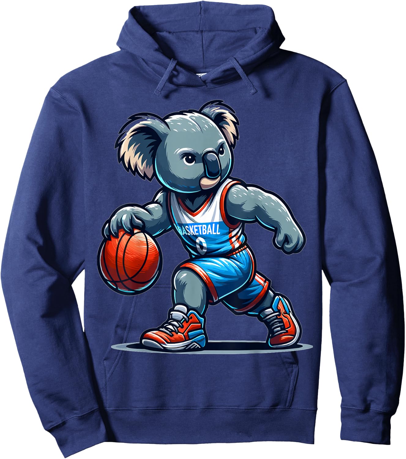 Basketball Koala Bear for Koala Bear lovers and Koala Bear Hoodie - Hoodie | Navy