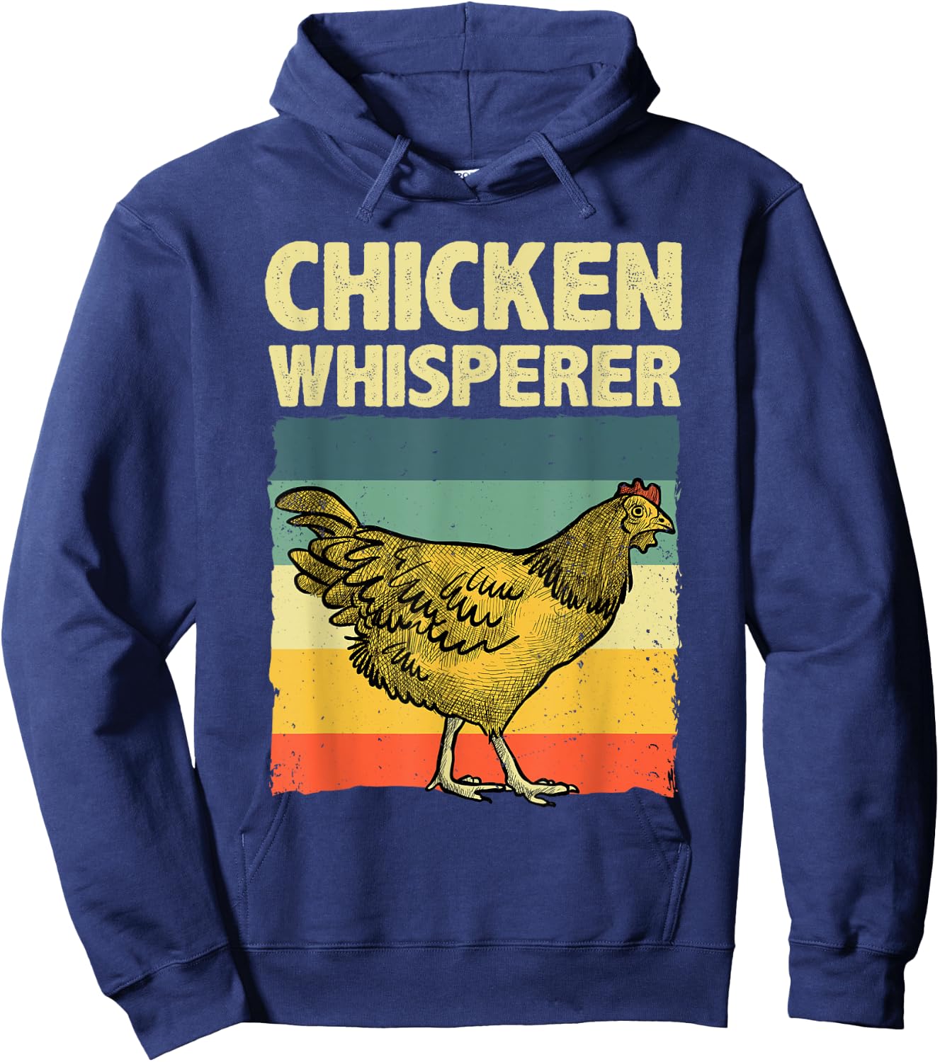 Cute Chicken Whisperer Women Chicken Farmer Lover Hoodie - Hoodie | Navy