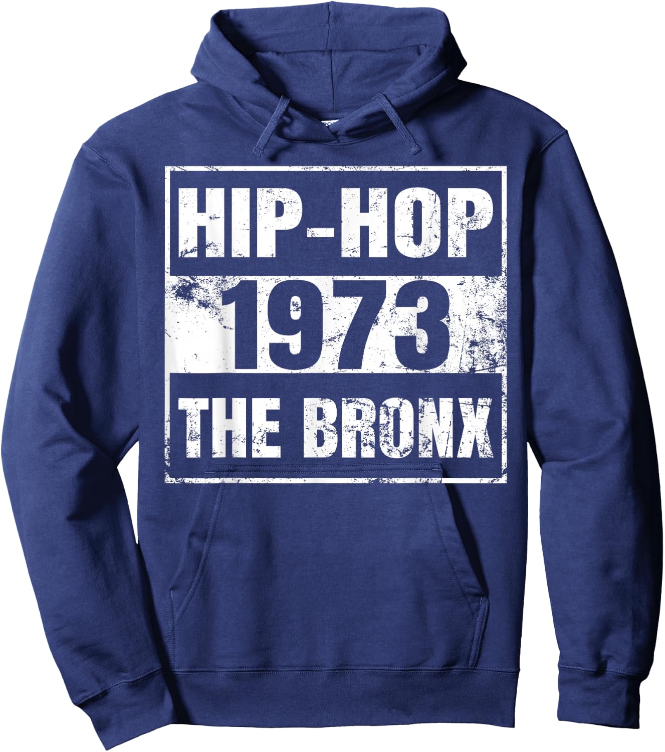 Hip-hop 50 Years Old Since 1973 the Bronx New York City Hoodie - Hoodie | Navy