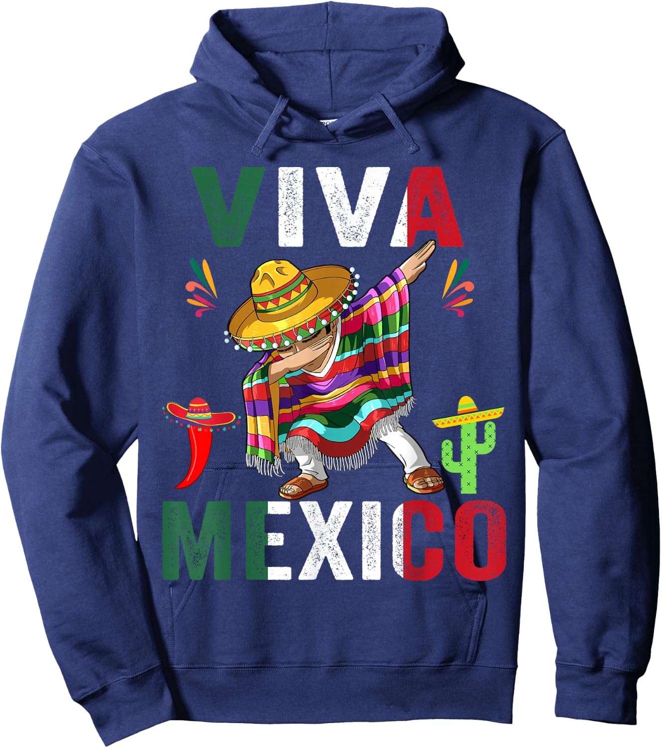 Butterfly Flag Mexico Independence Day Mexican Men Women Kid Hoodie - Hoodie | Navy