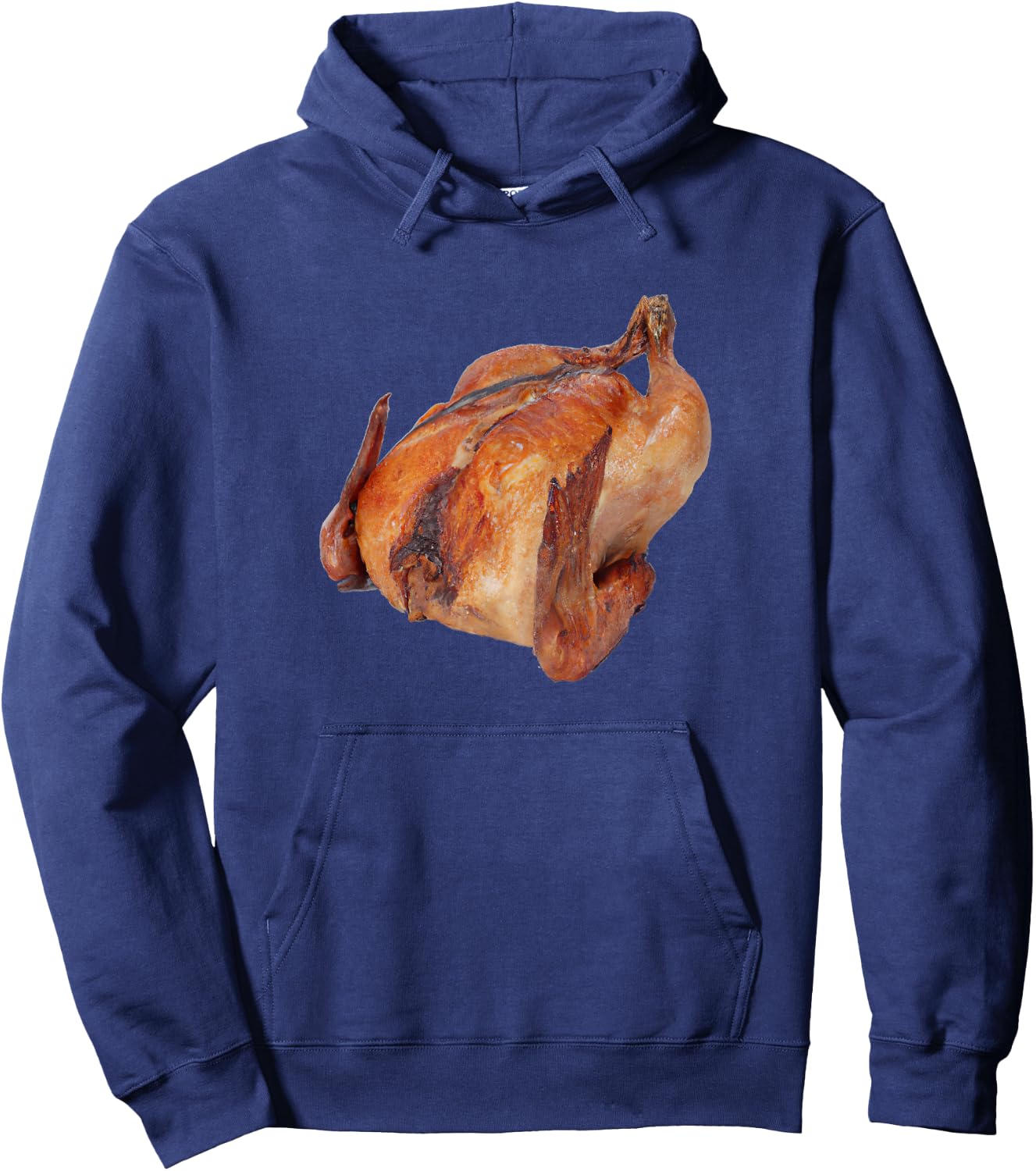 Poultry Roast Rotisserie Chicken - -Adults, Black, Small Hoodie - Hoodie | Navy