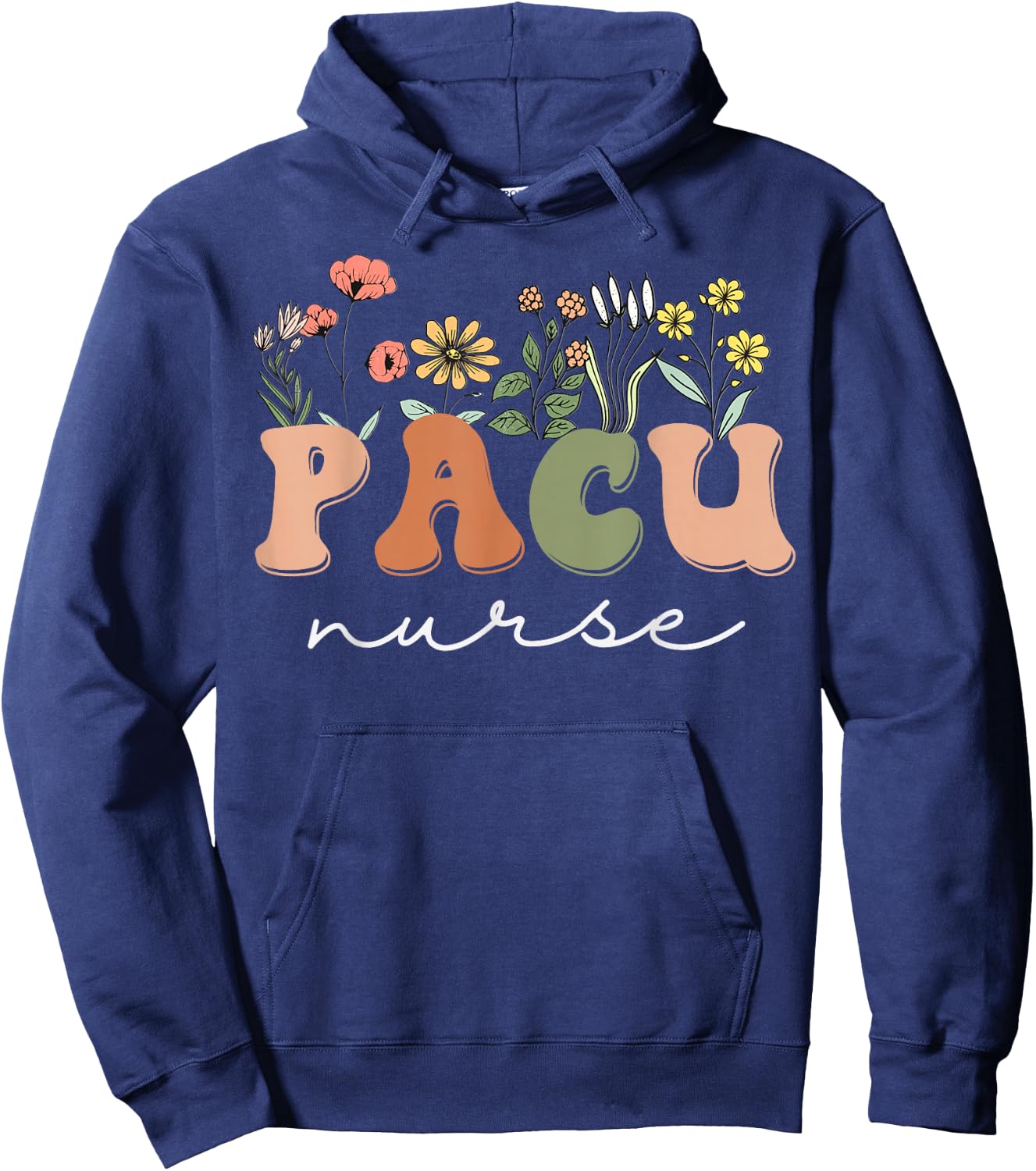 Funny PACU Nurse Wake Up With A PACU Nurse Perioperative Hoodie - Hoodie | Navy