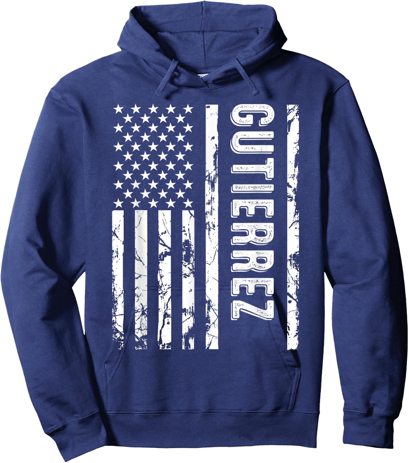 Gutierrez Last Name Funny Surname Team Family Reunion Hoodie - Hoodie | Navy