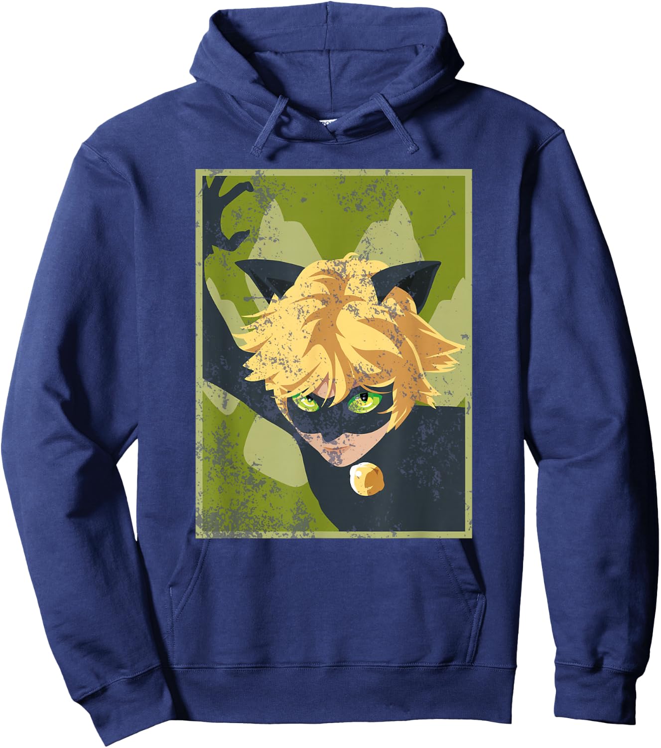 Miraculous Ladybug Vintage Collection with Cat Noir Hoodie - Hoodie | Navy