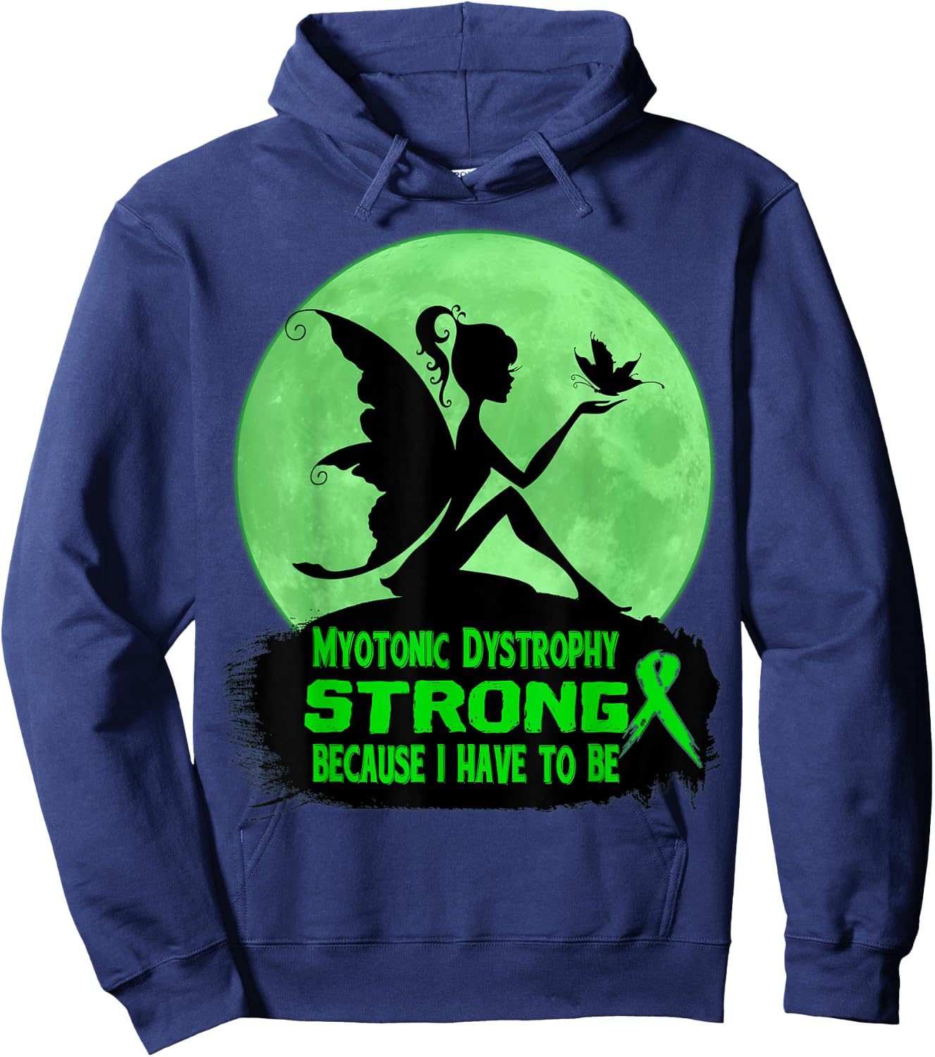 Myotonic Dystrophy Awareness Hoodie - Hoodie | Navy