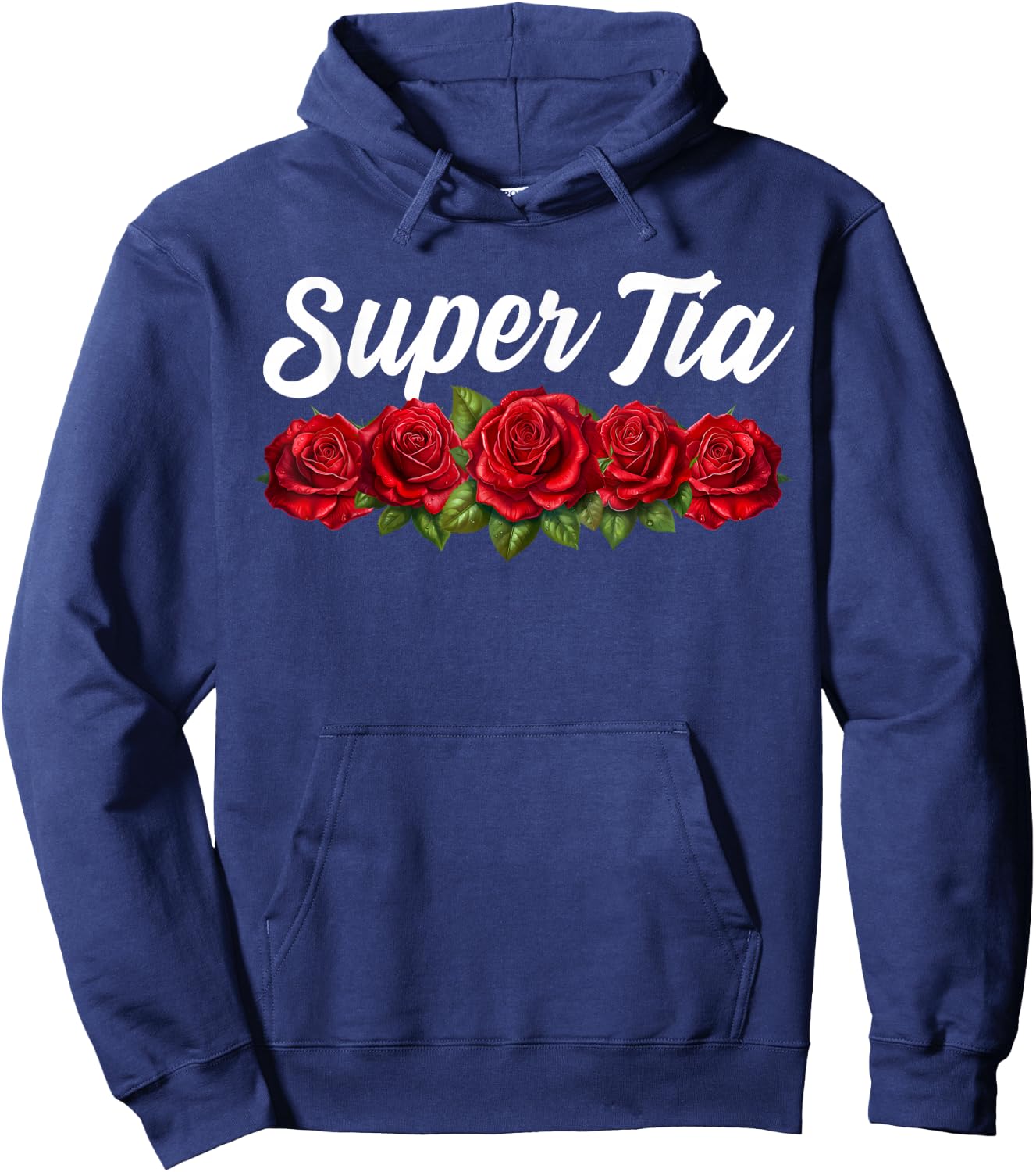 Tia Anuncio de Embarazo Para Futura Tía, Super Tía Hoodie - Hoodie | Navy