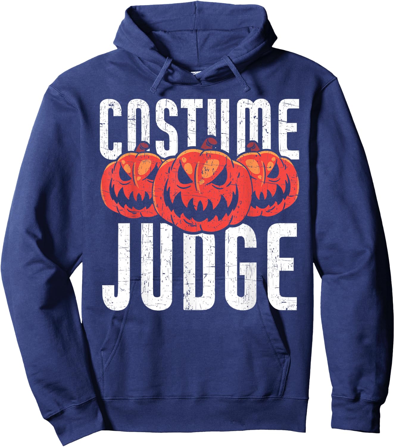 Costume Judge | Halloween Apparel Funny Halloween Hoodie - Hoodie | Navy