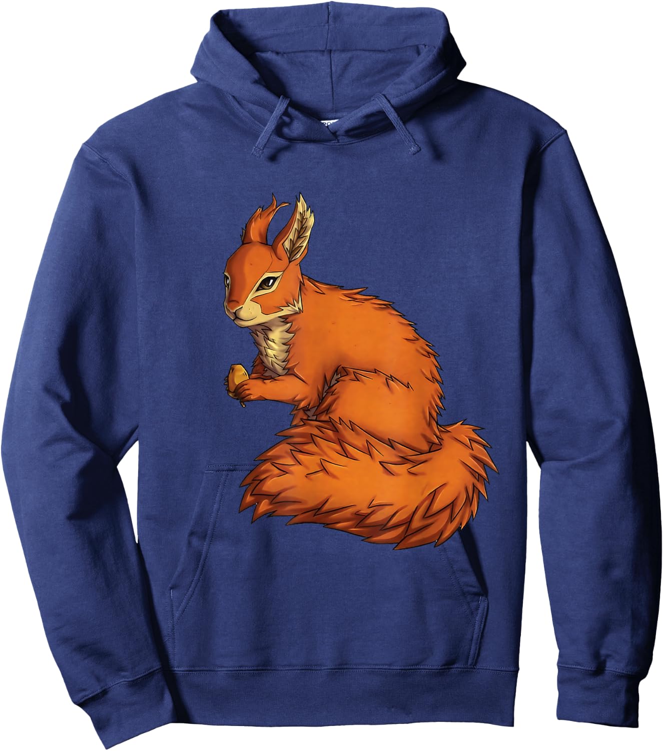 Funny Red Squirrel For Kids Men Women Pet Squirrel Lovers Hoodie - Hoodie | Navy