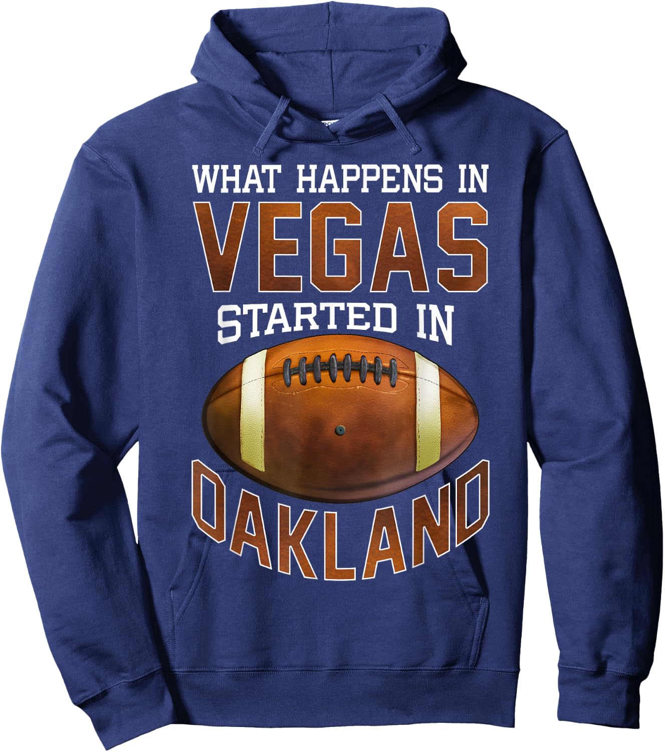 Funny What Happens American Football Fans Men Women Kids Hoodie - Hoodie | Navy