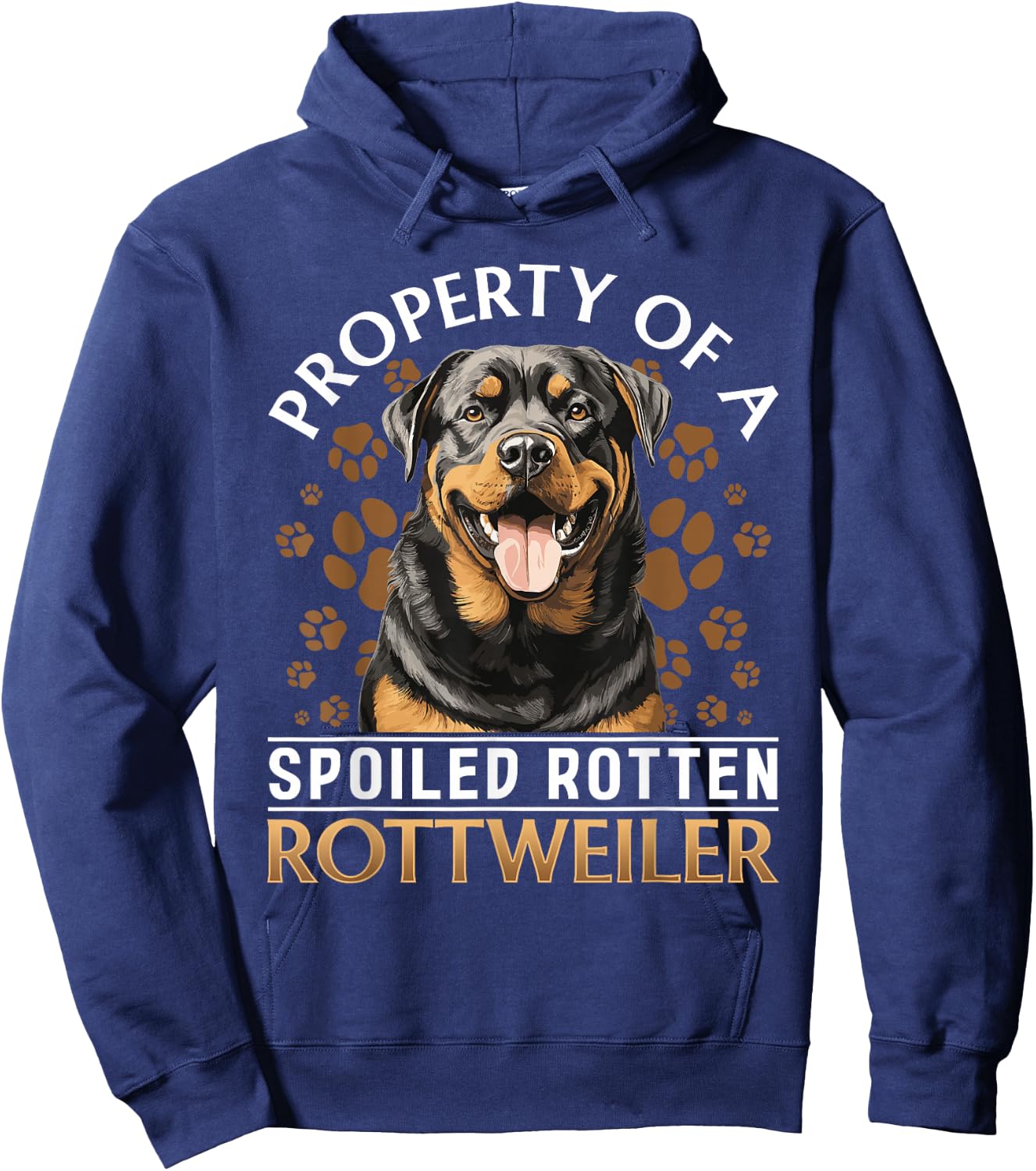 Rottweiler Rottie Dog Breed Pet - Rottie mom Hoodie - Hoodie | Navy