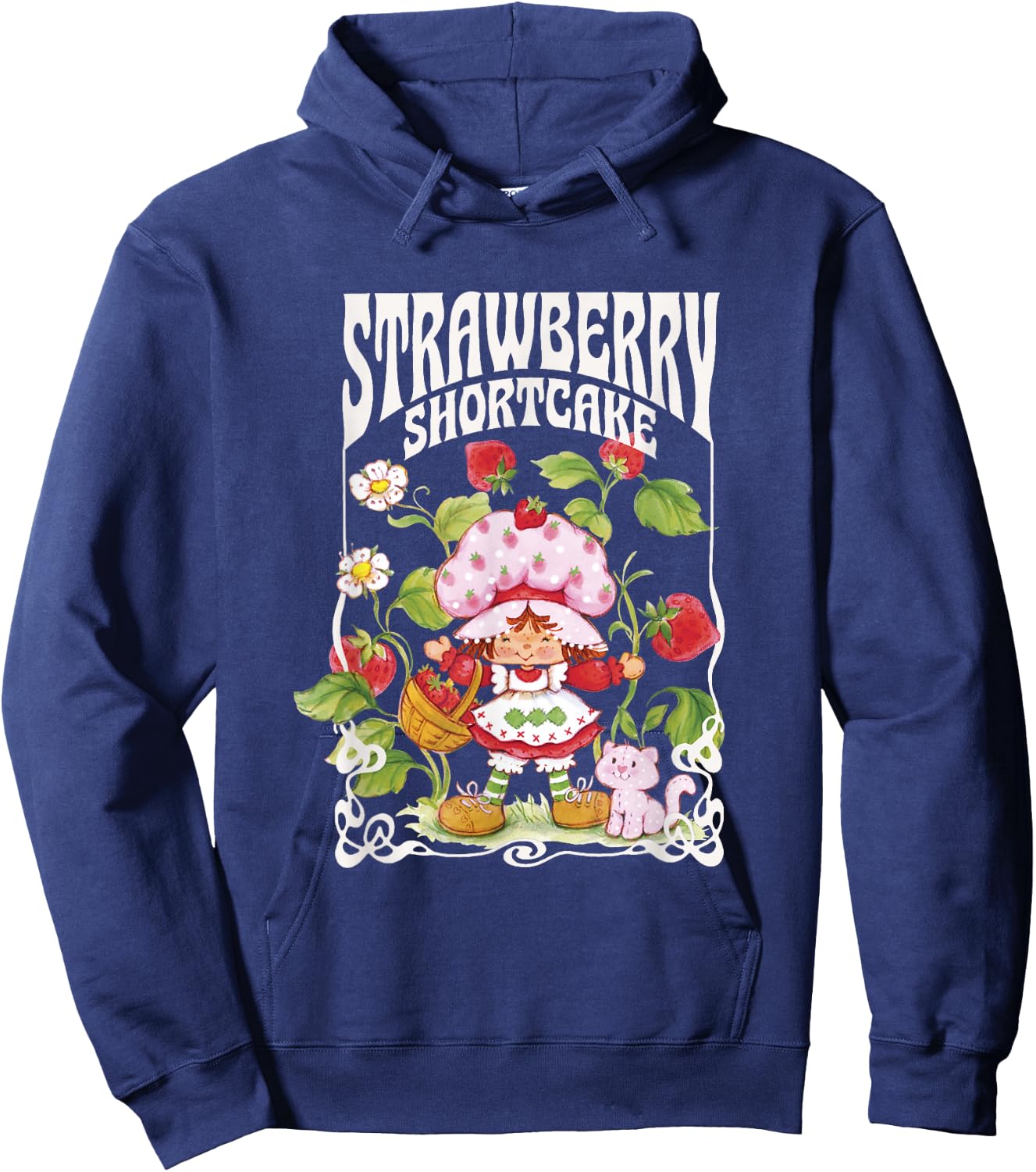 Strawberry Shortcake Life is Sweet Nouveau Berry Garden Hoodie - Hoodie | Navy