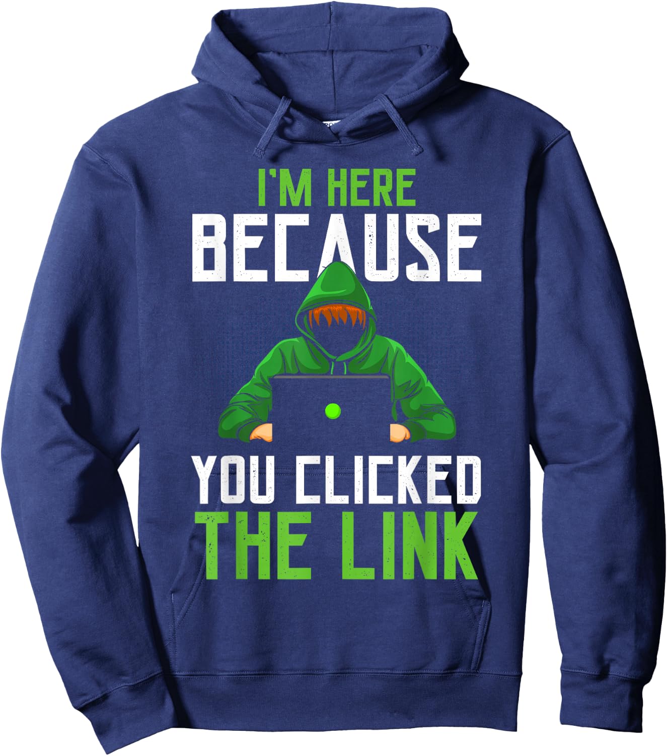 Cyber Security Professional Funny IT Security Ethical Hacker Hoodie - Hoodie | Navy