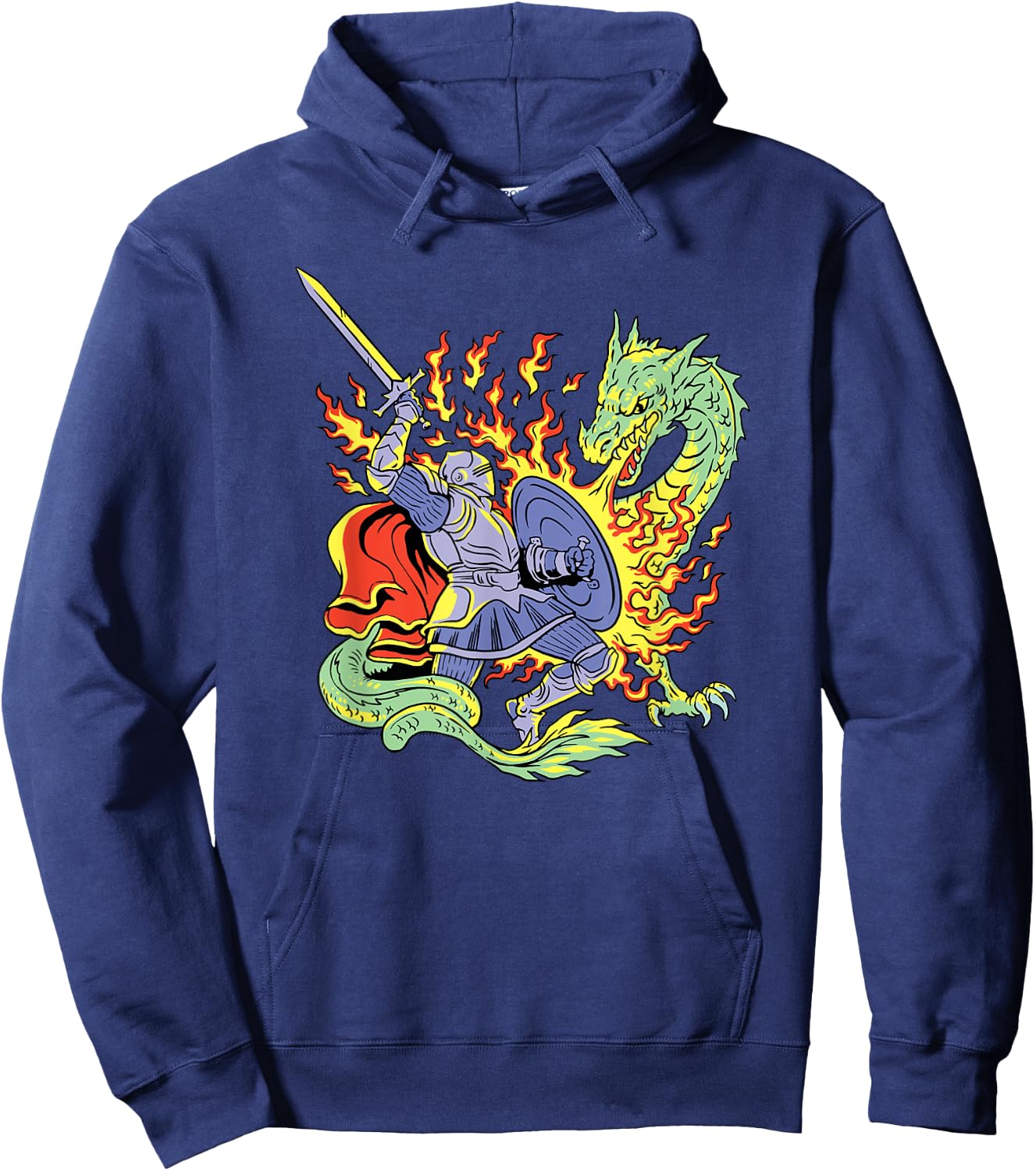 Dragon Slayer Hoodie - Hoodie | Navy