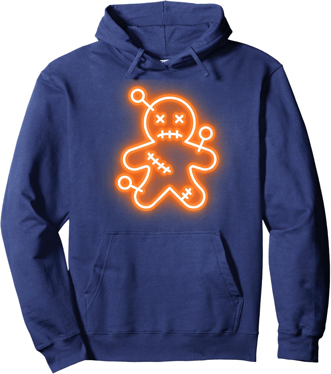 Halloween Creepy Voodoo Doll Witchcraft Hoodie - Hoodie | Navy