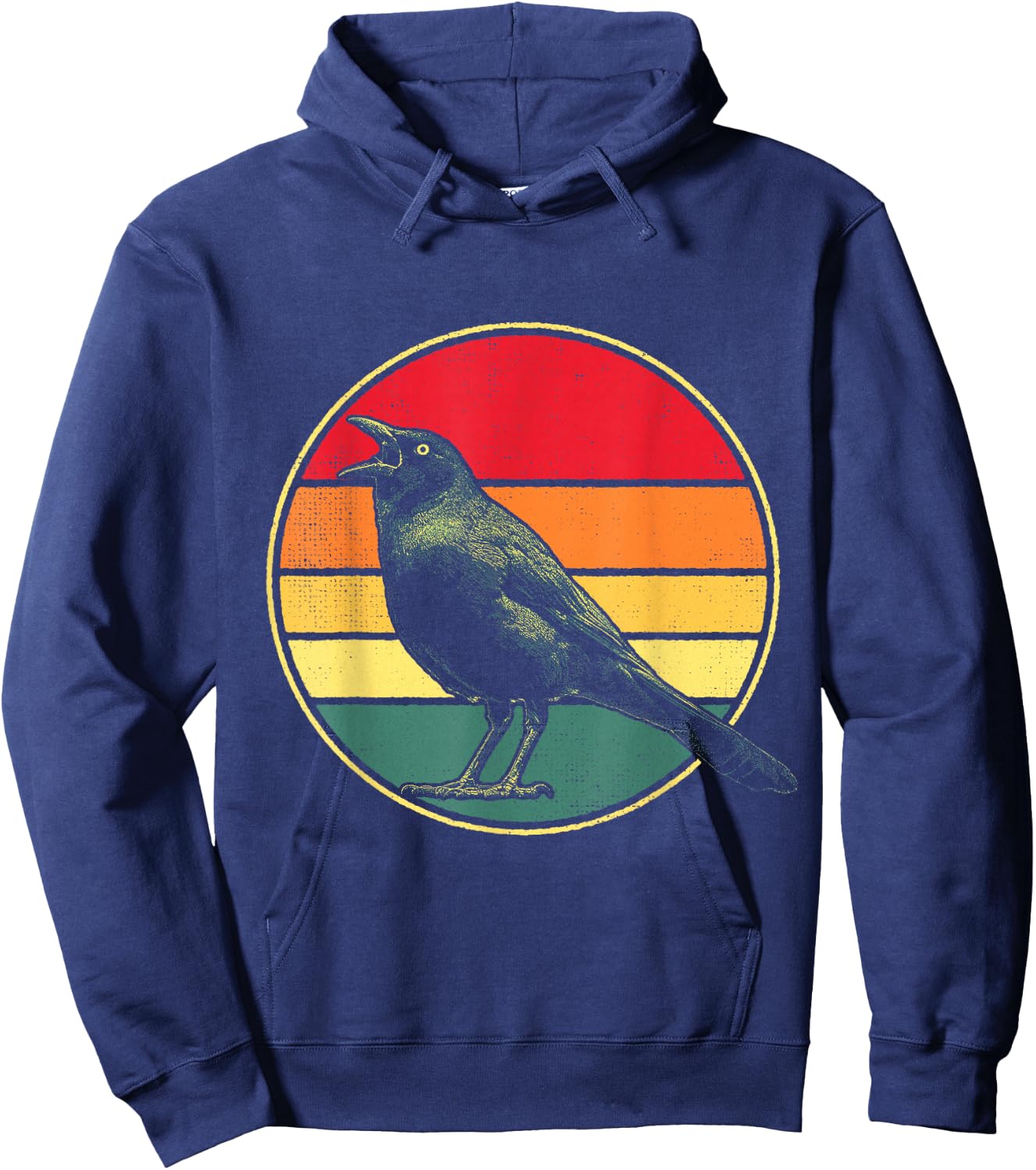 Grackle Bird Hoodie - Hoodie | Navy