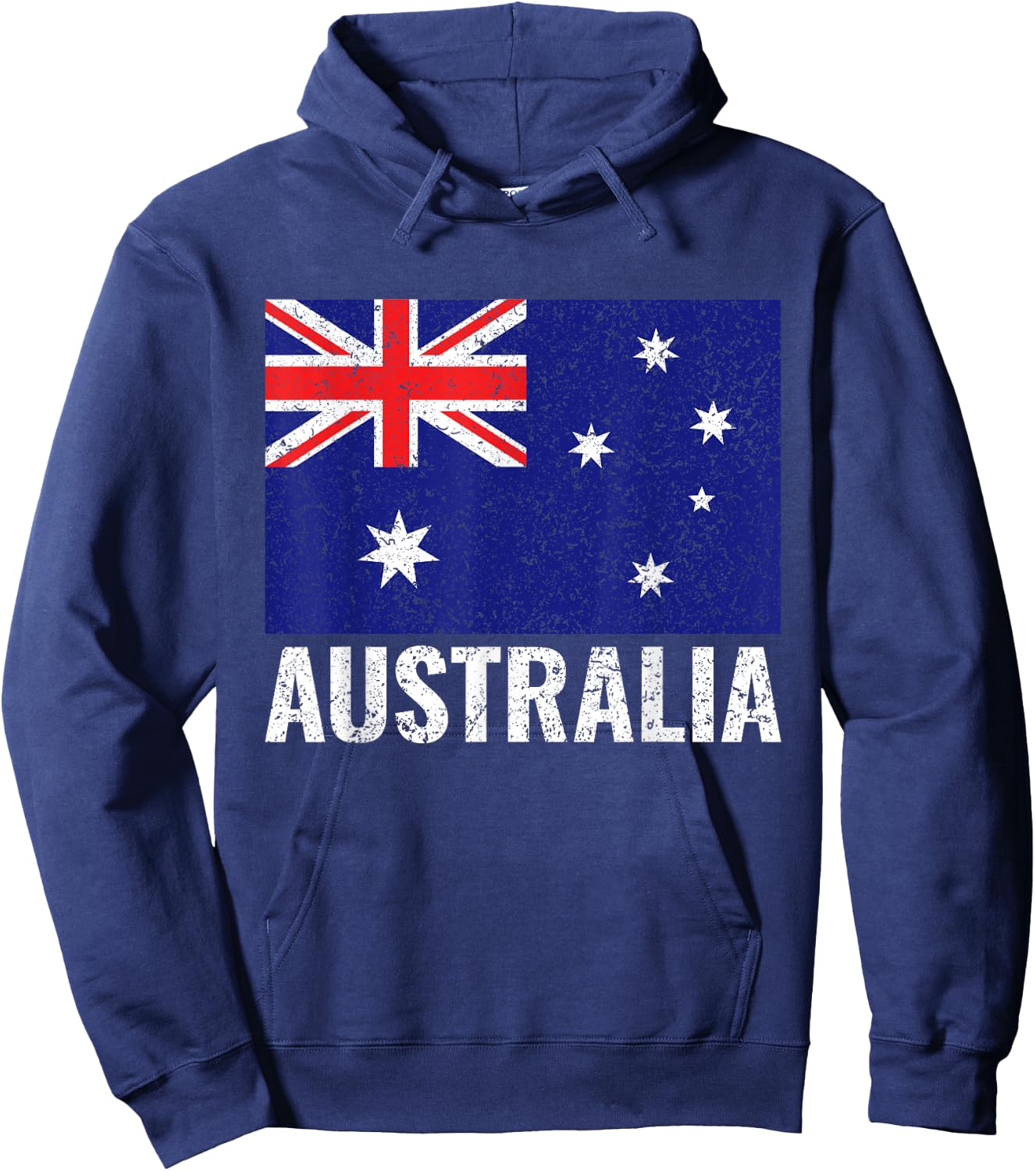 Australia Australian Flag Pride Vintage Gift DNA Patriotic Hoodie - Hoodie | Navy