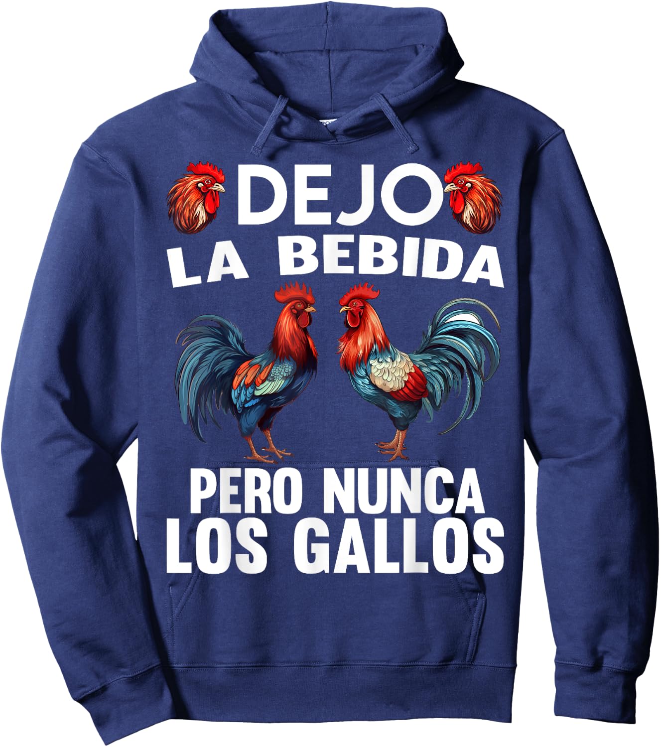 Gallero Hombre Papá Padre Tío Gallero Pelea De Gallos Hoodie - Hoodie | Navy