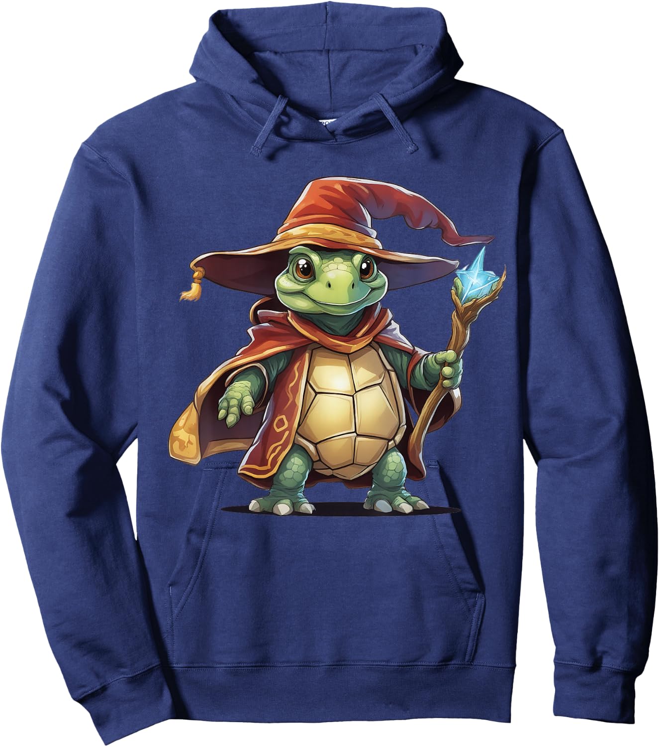 Turtle Tortoise Wizard Hoodie - Hoodie | Navy