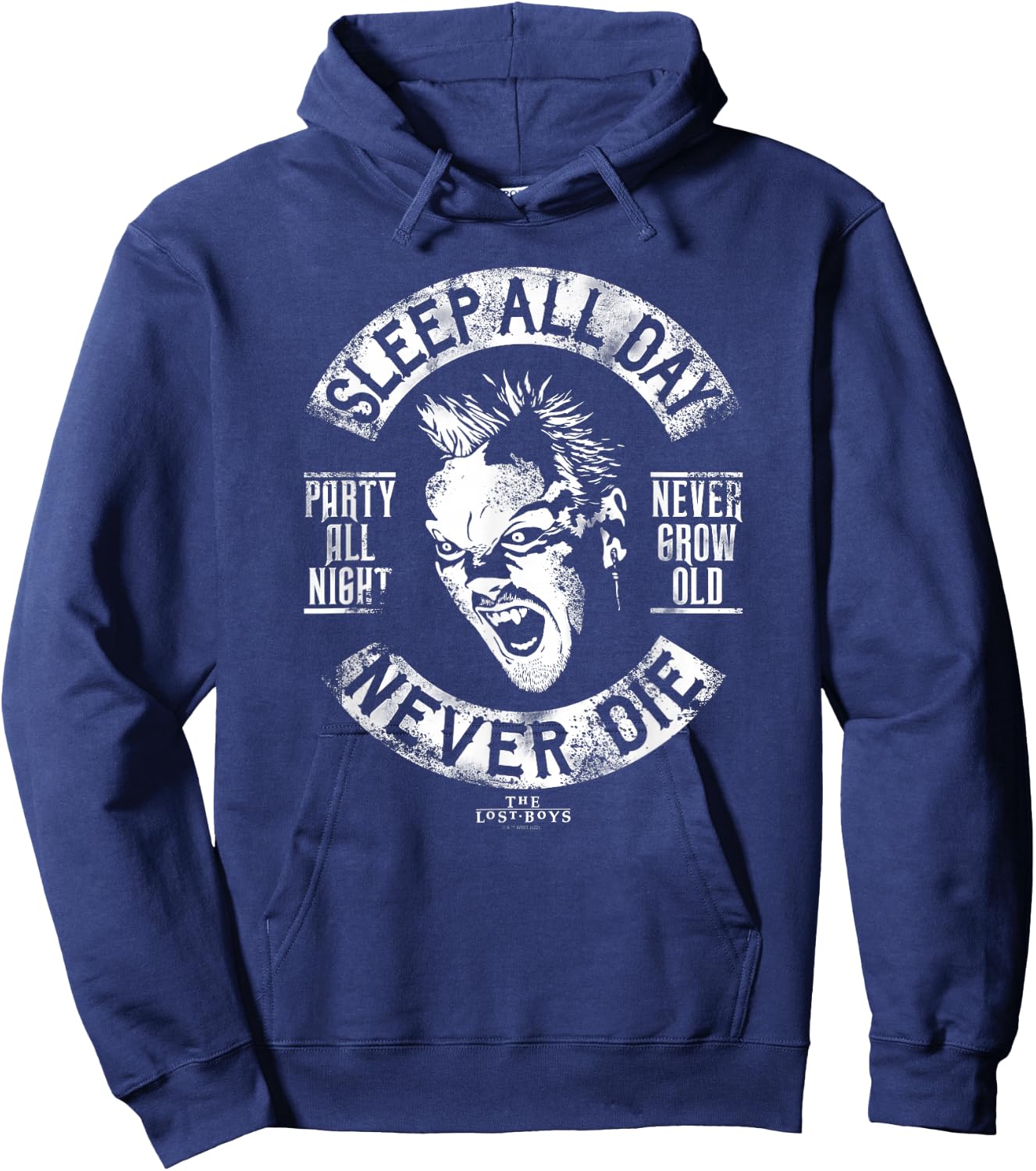 The Lost Boys Biker David Powers Hoodie - Hoodie | Navy