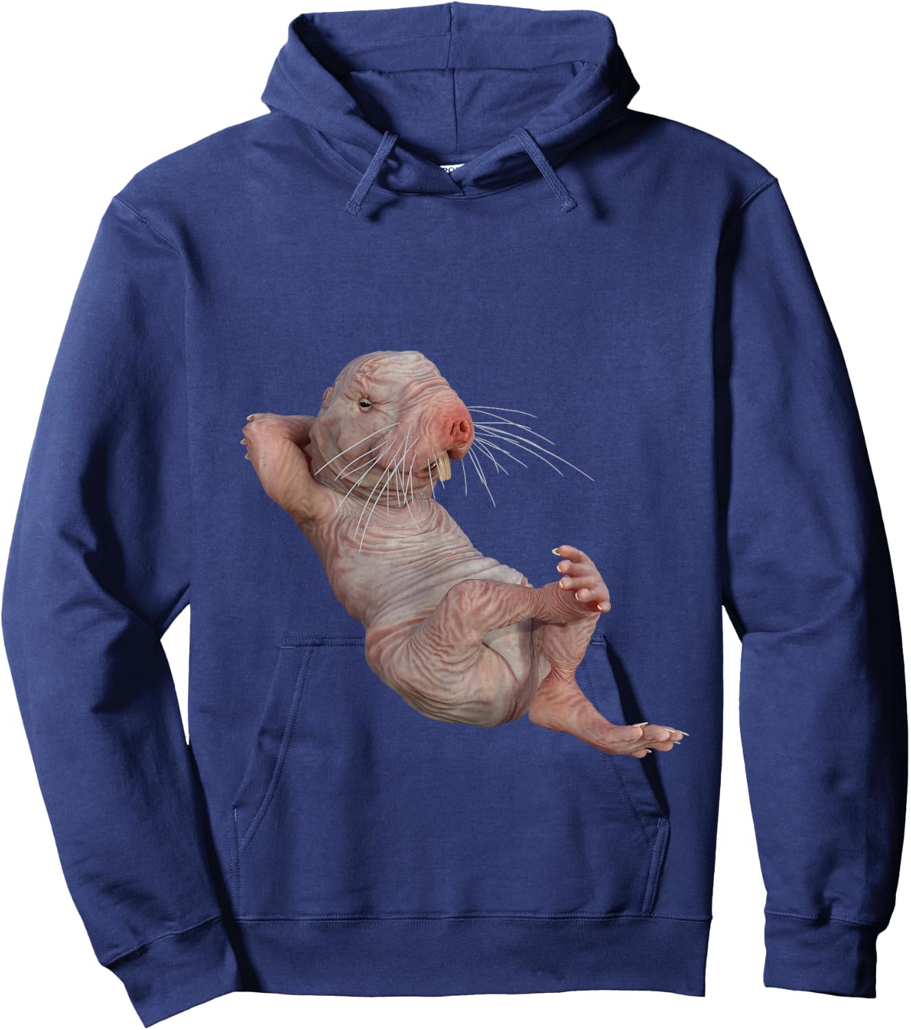 Funny Naked Mole-Rat Zookeeper Safari Animal Lover Mole Rat Hoodie - Hoodie | Navy
