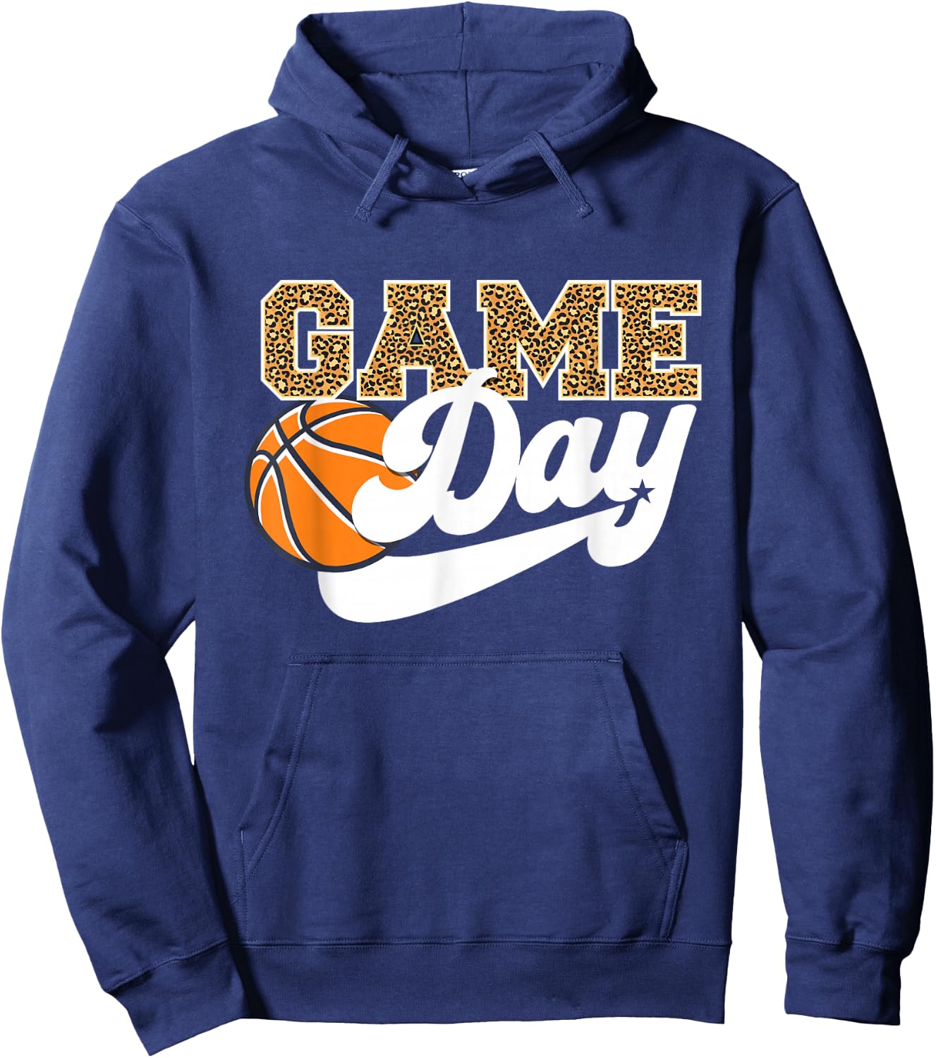 Game Day - Mom Mothers Day Basketball Player Sports Hoodie - Hoodie | Navy
