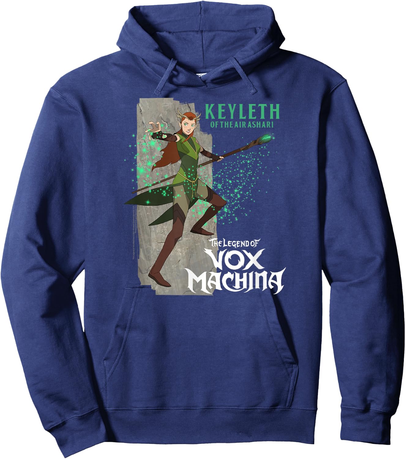 The Legend of Vox Machina Keyleth Small Hoodie - Hoodie | Navy
