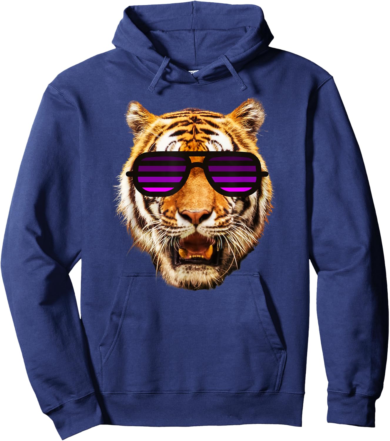 Kids Tiger Striped purple Sunglasses Toddler, Boy, Girl Hoodie - Hoodie | Navy