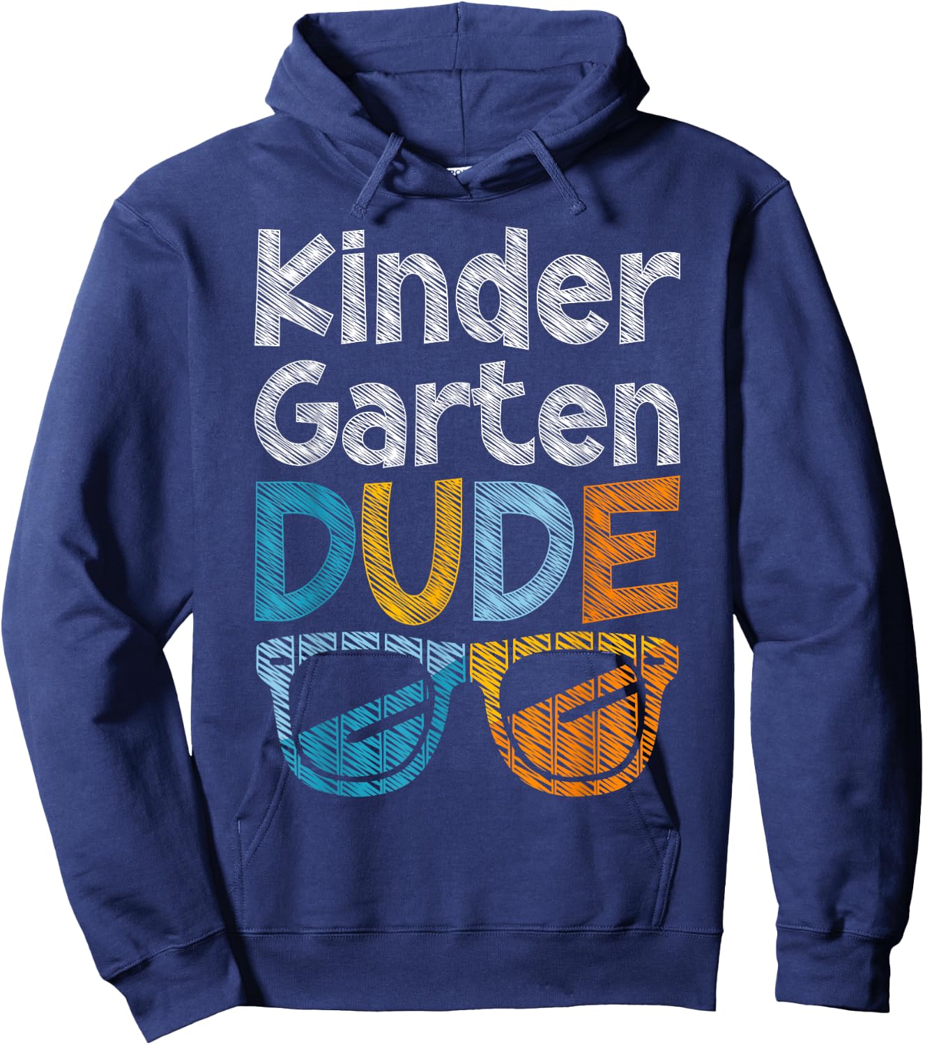 Kindergarten Dude Back To School kindergarten students Hoodie - Hoodie | Navy
