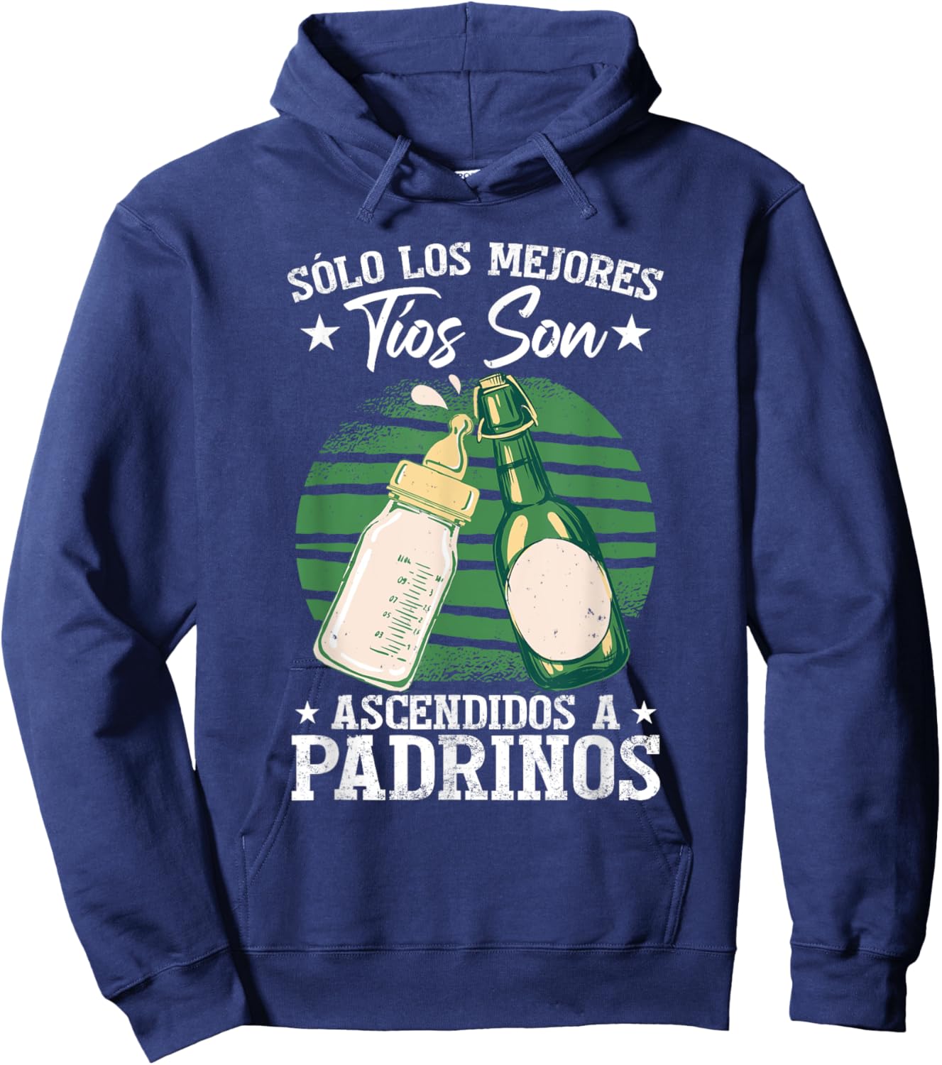 Sólo Los Mejores Tíos Son Ascendidos A Padrinos Hoodie - Hoodie | Navy