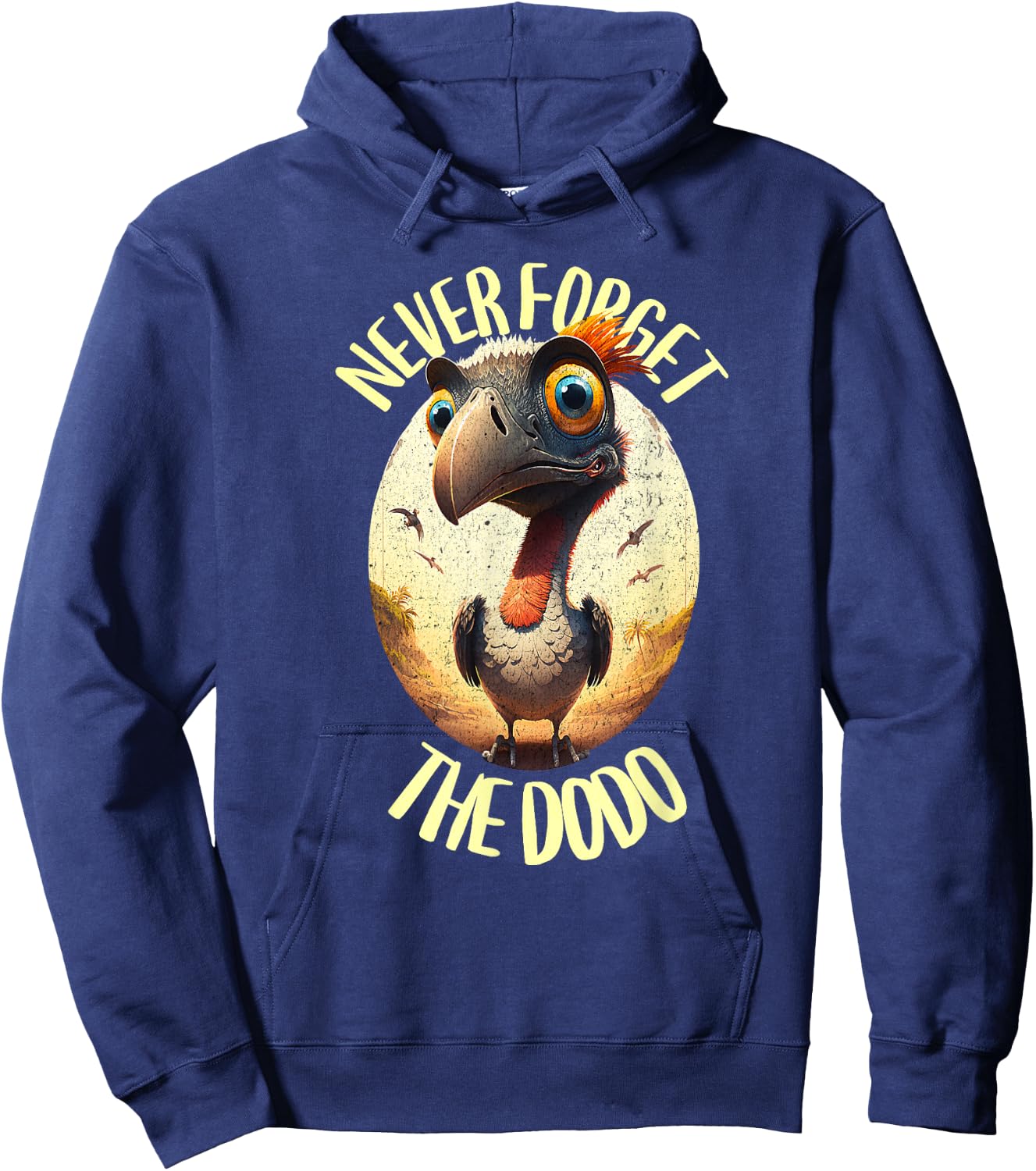 Dodo - Never forget the dodo - Dodo bird Hoodie - Hoodie | Navy