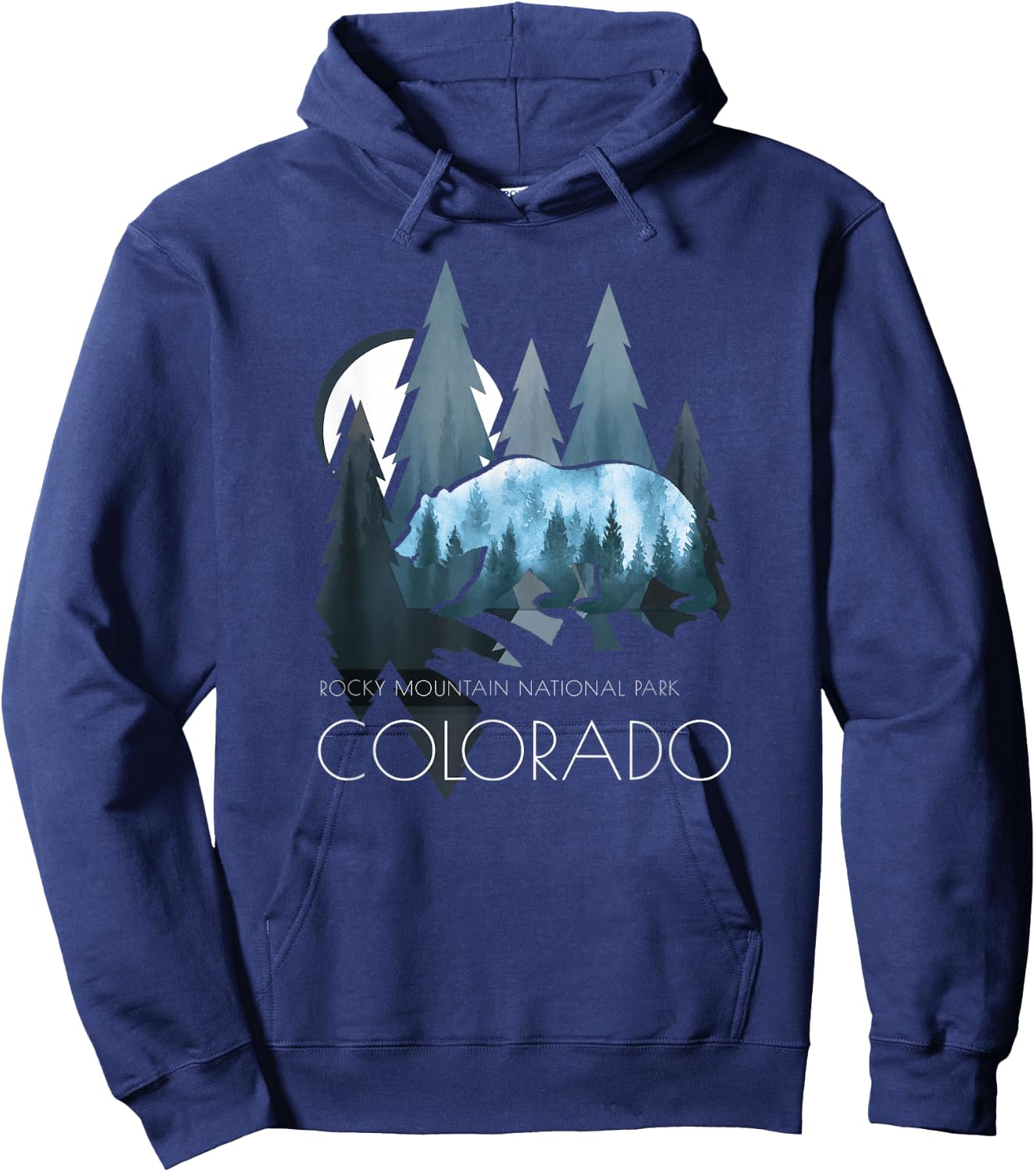 Colorado - Rocky Mountain National Park - Colorado Hoodie - Hoodie | Navy