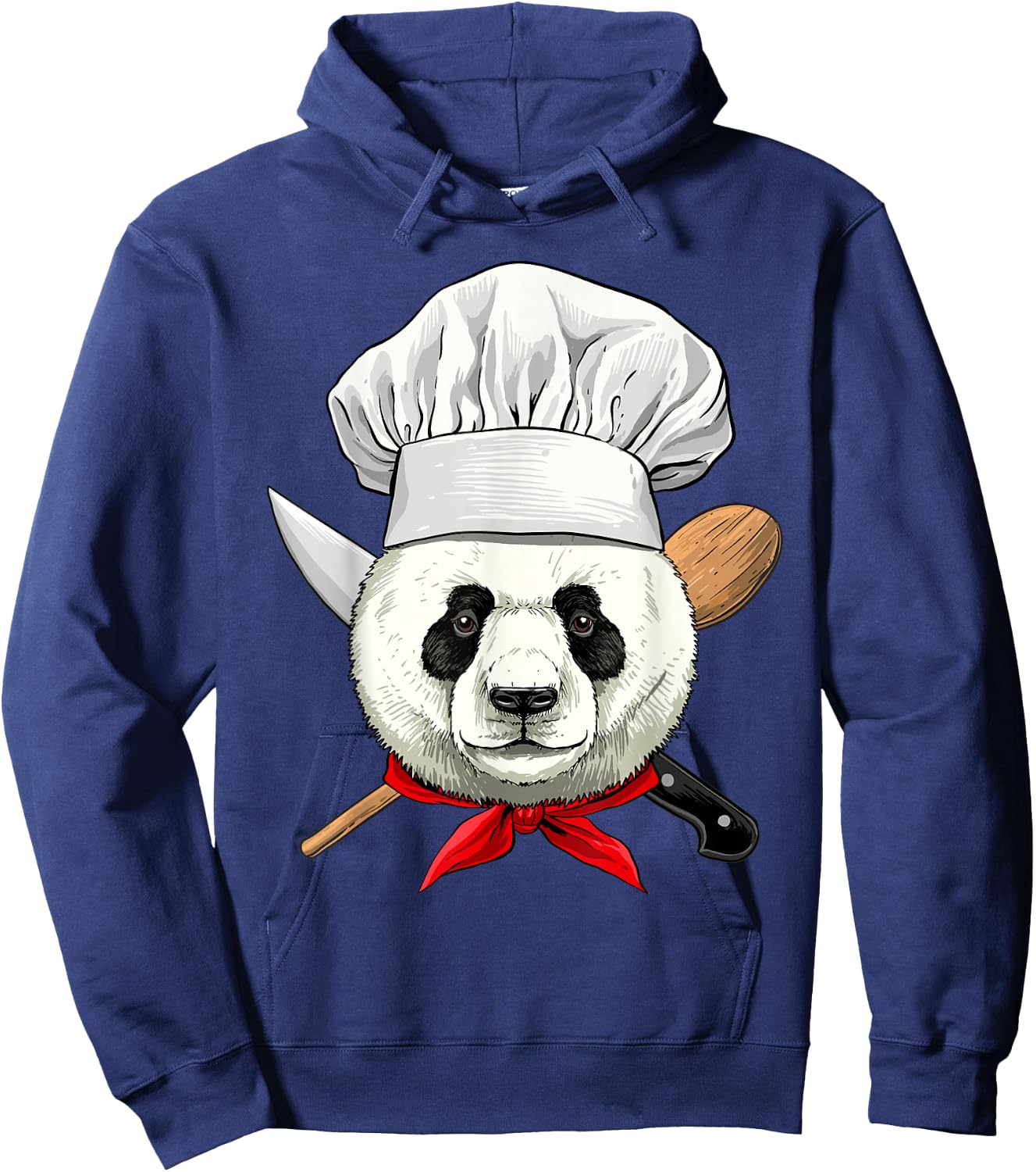Restaurant Panda Chef Cook Culinary Kitchen Cooking Lover Hoodie - Hoodie | Navy