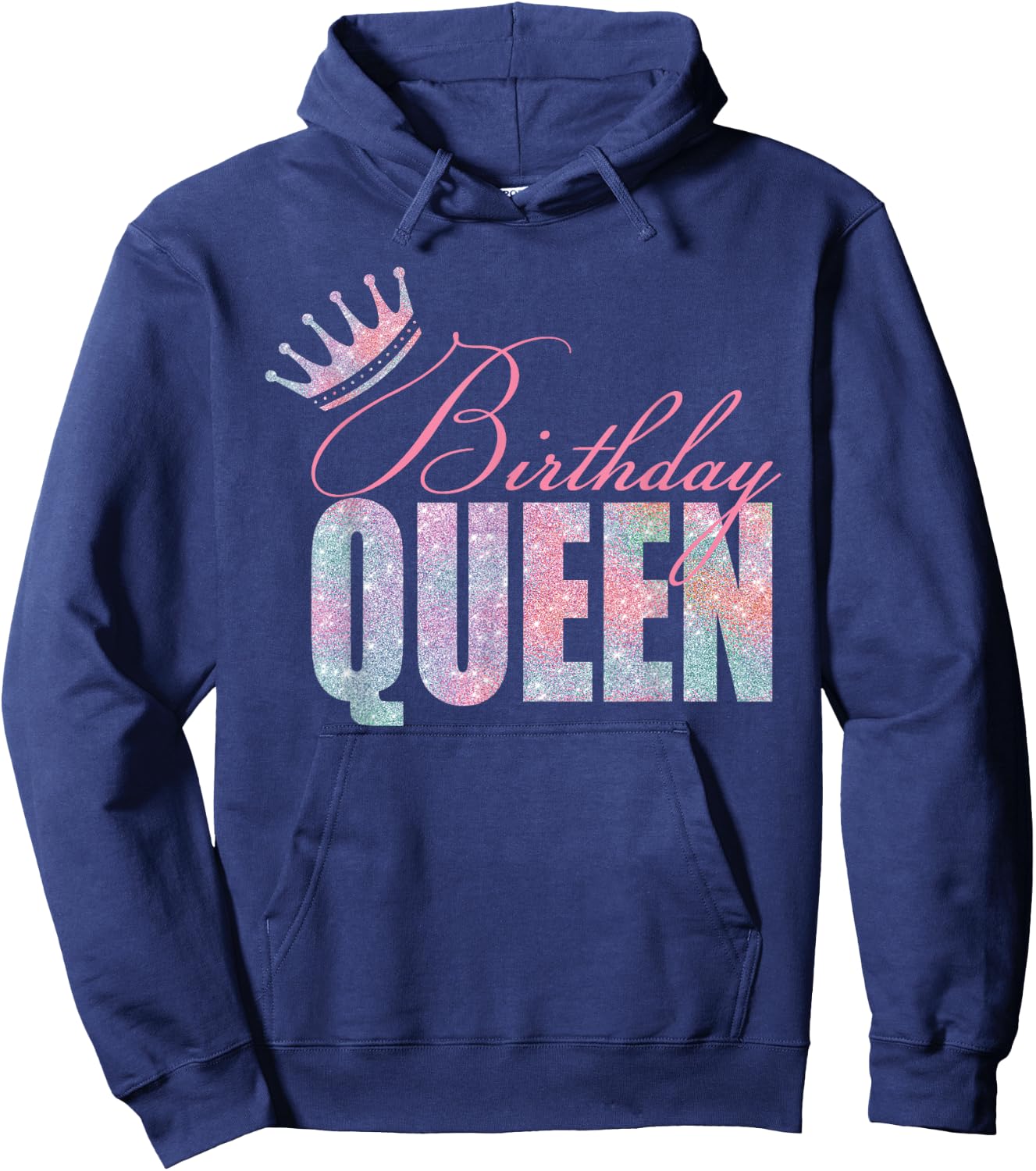Birthday Queen - Daughter Or Mom´s Birthday Party Hoodie - Hoodie | Navy