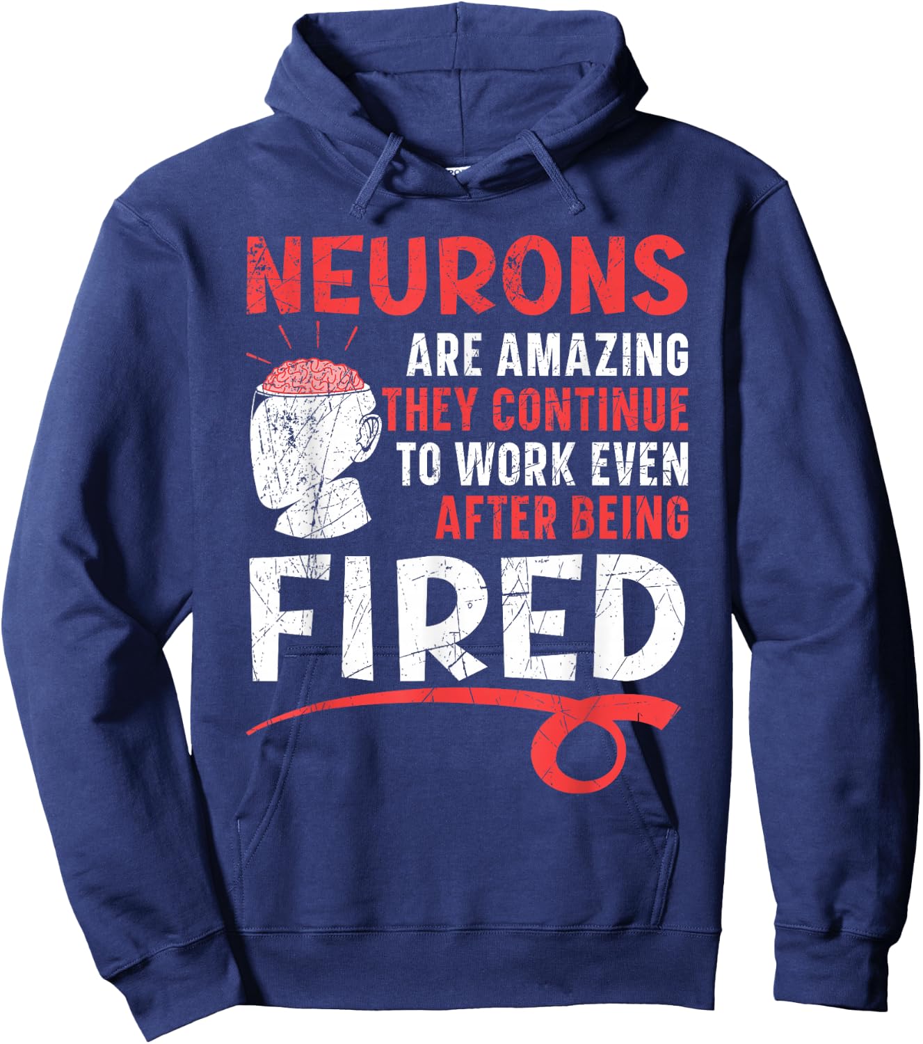 Brain Science Neurology Neuroscience Neuroscientist Hoodie - Hoodie | Navy