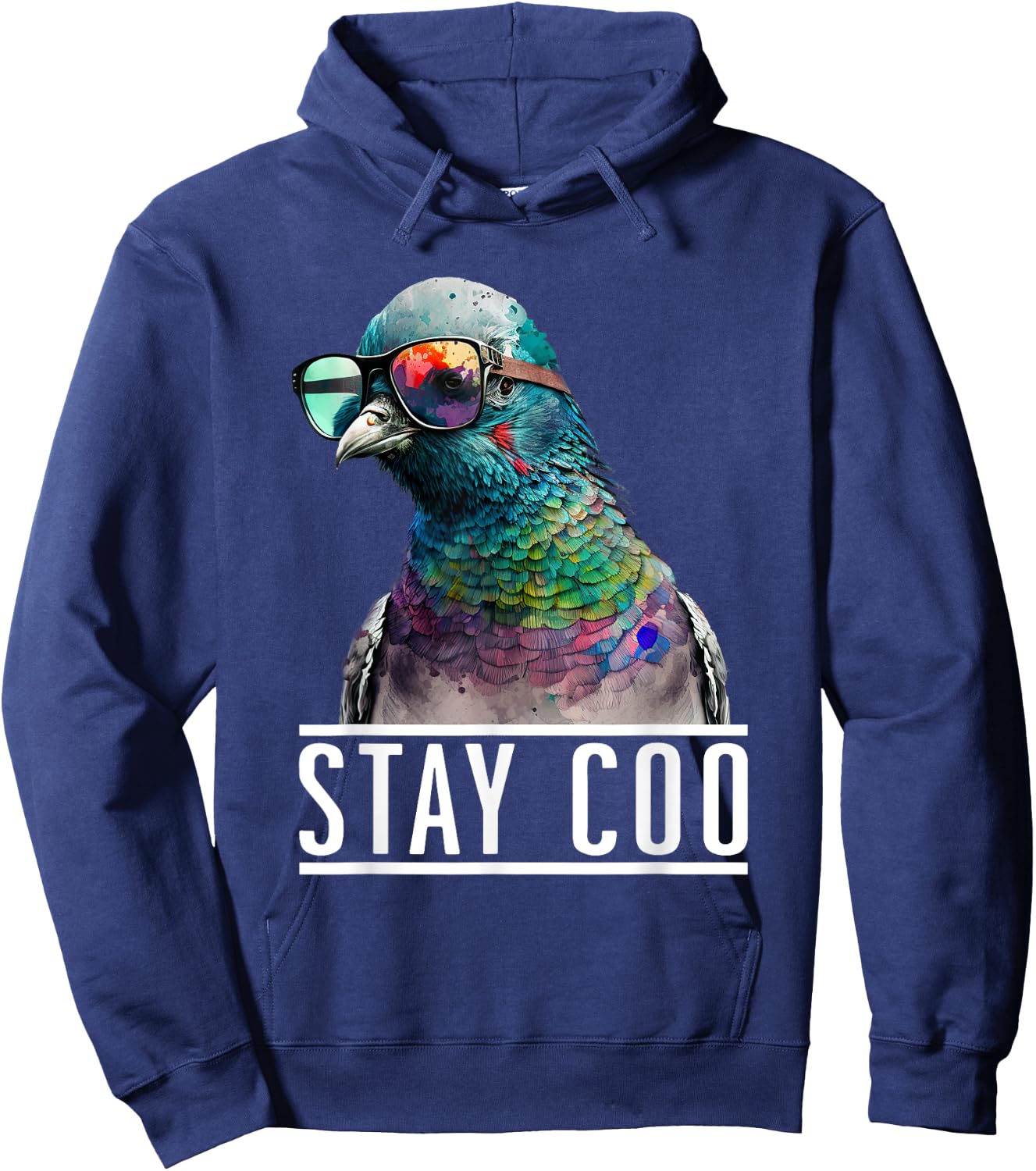 Stay Coo - Pigeon Lover, Animal Lover, Birds Owner Hoodie - Hoodie | Navy