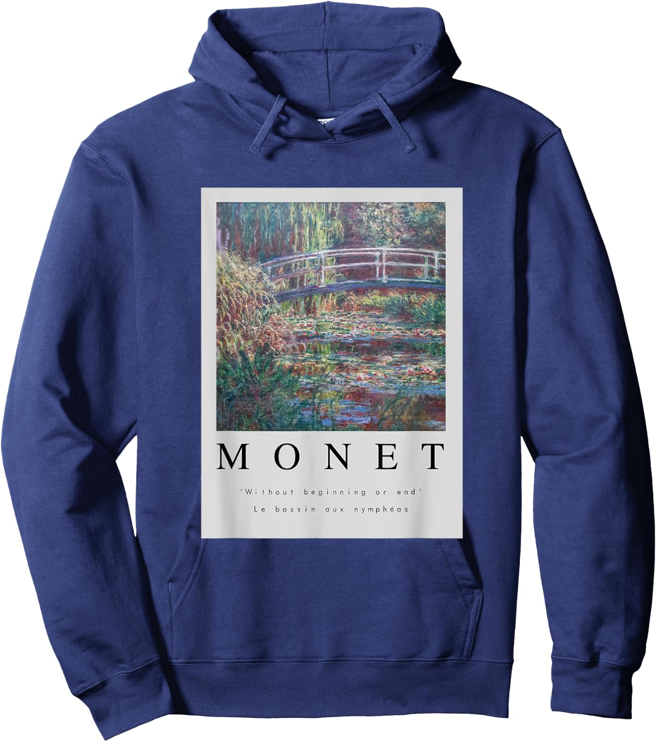 apoh Monet Without Hoodie - Hoodie | Navy
