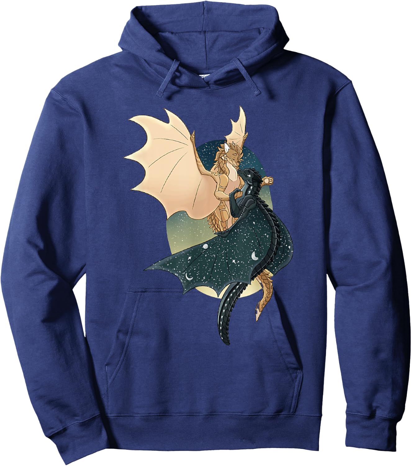 Wing of Fires Legends Fathom Darkstalker Clearsight Hoodie - Hoodie | Navy