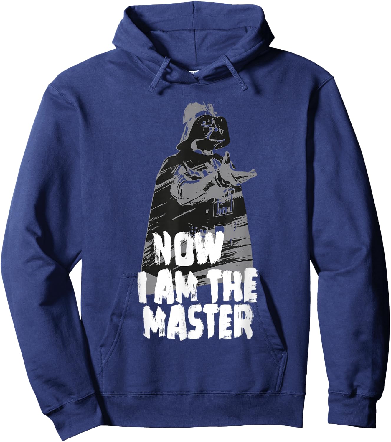 Star Wars Classic Vintage Darth Vader Now I Am The Master Hoodie - Hoodie | Navy