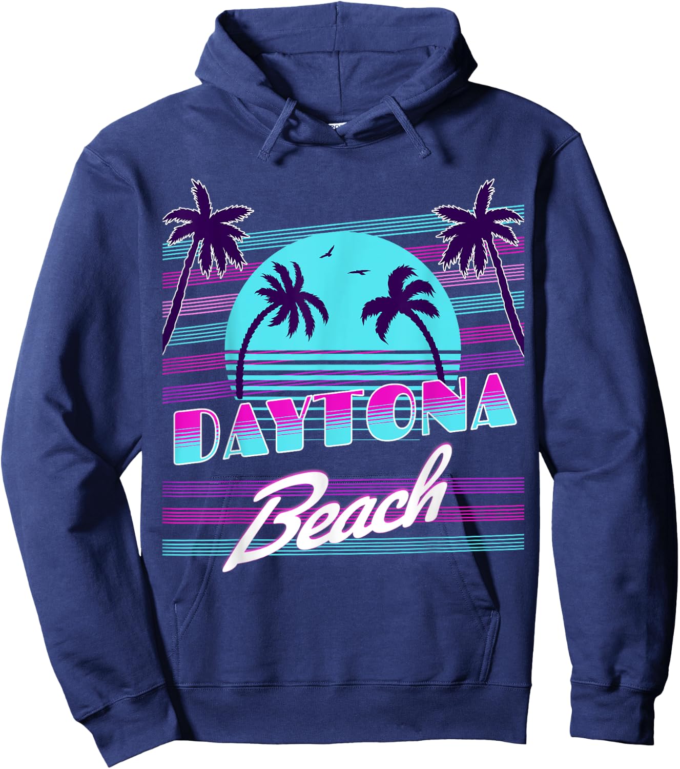 Daytona Beach Women Girls Kids Hoodie - Hoodie | Navy