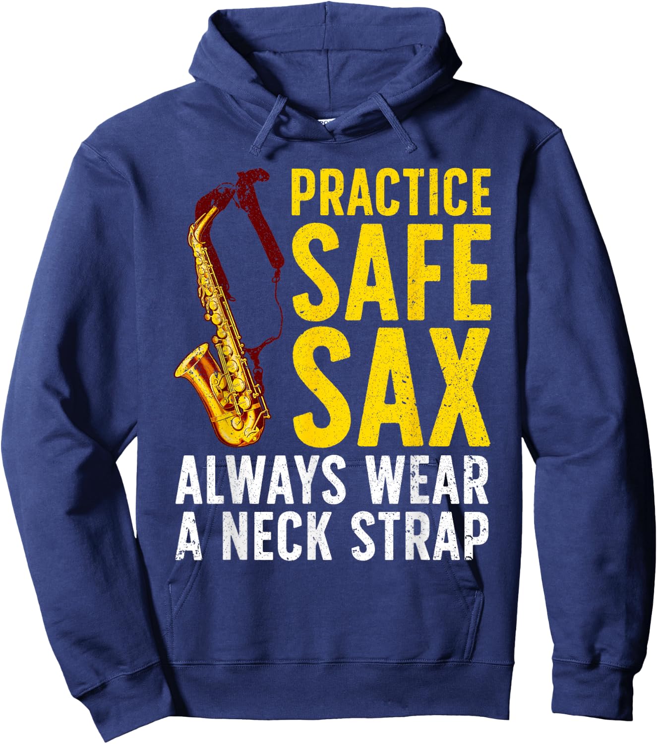 Funny Saxophone Women Saxophone Player Saxophonist Hoodie - Hoodie | Navy