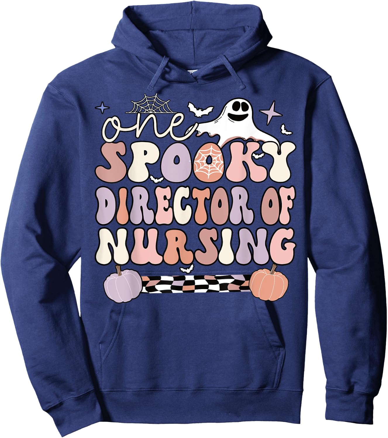 Spooky Director Of Nursing Halloween Director Nurse Hoodie - Hoodie | Navy