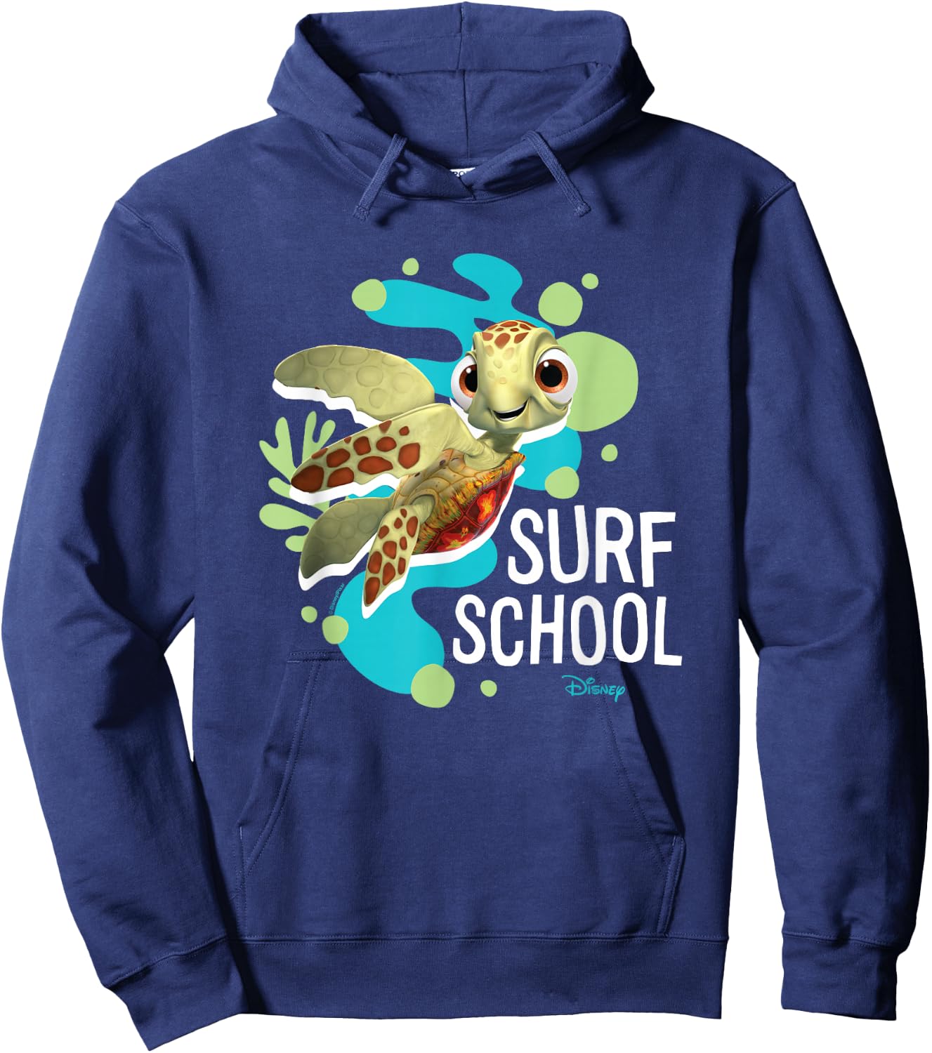 Finding Nemo - Squirt Turtle Surf School Hoodie - Hoodie | Navy