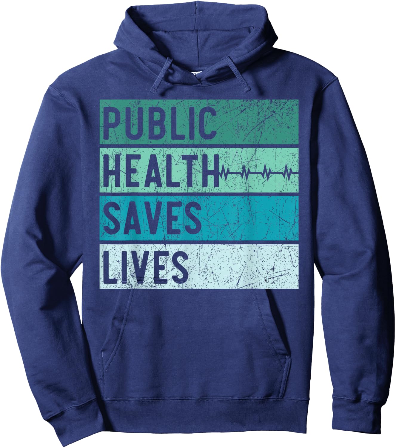 Public Health Saves Lives Epidemiologist Doctor Epidemiology Hoodie - Hoodie | Navy
