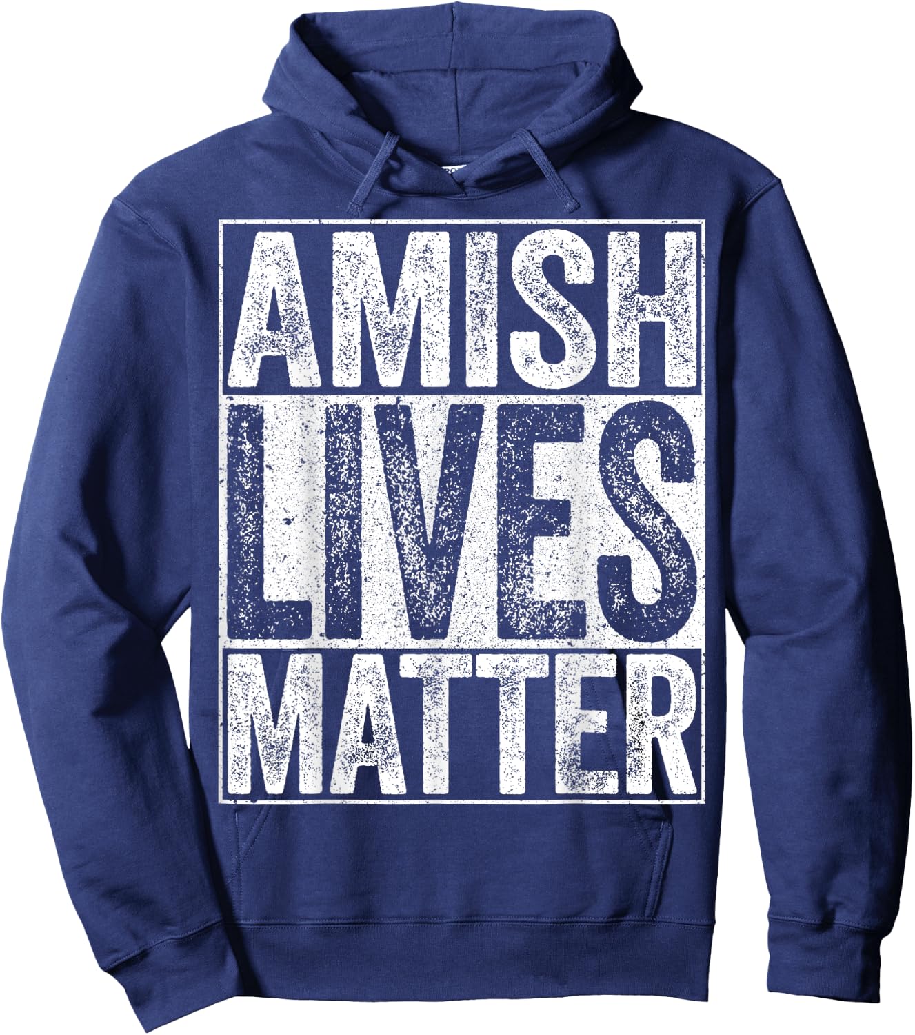 Amish Lives Matter Shirt Men Women Kids Anabaptist Christian Hoodie - Hoodie | Navy