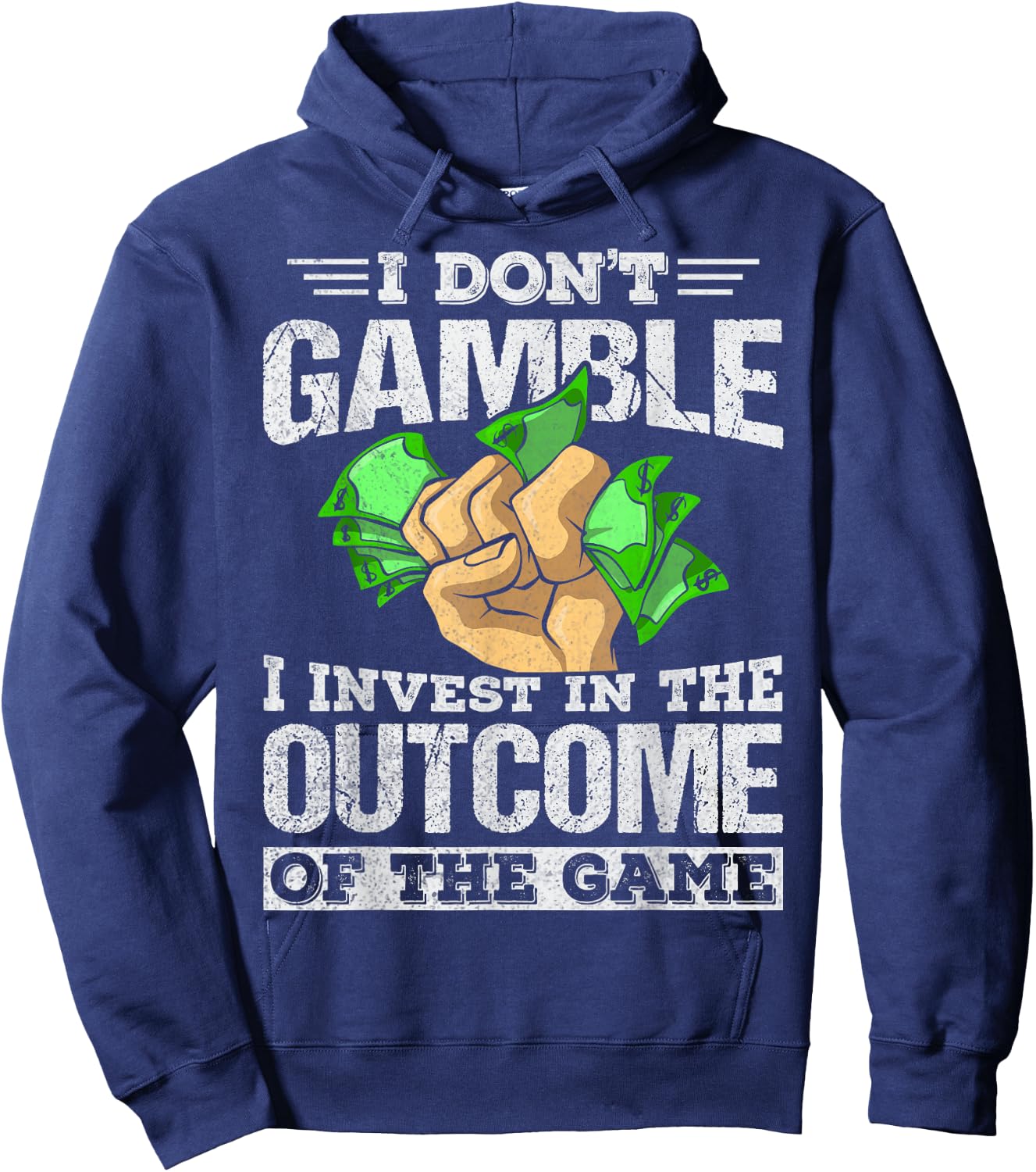 Gambling Sport Betting Design for a Sports Betting gambler Hoodie - Hoodie | Navy