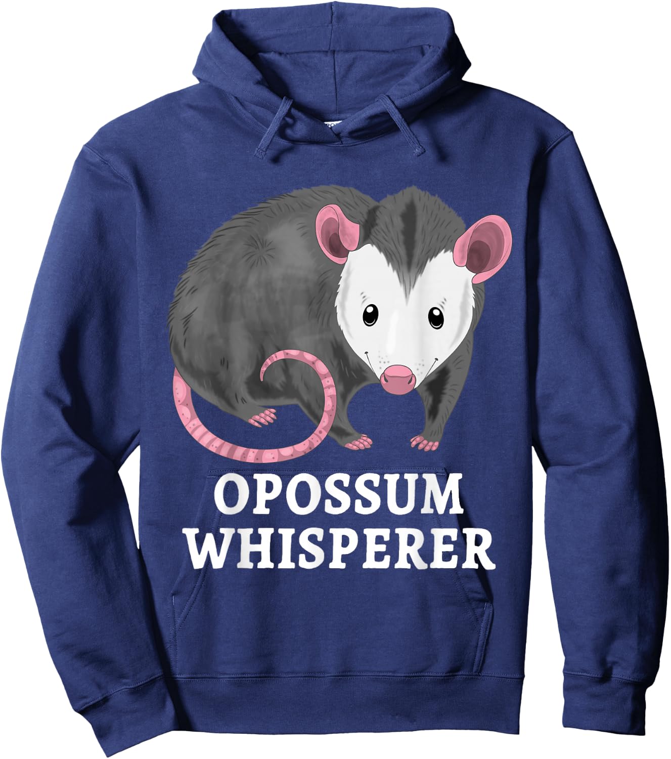 Possum Whisperer Opossum Funny Opossum Pun Hoodie - Hoodie | Navy