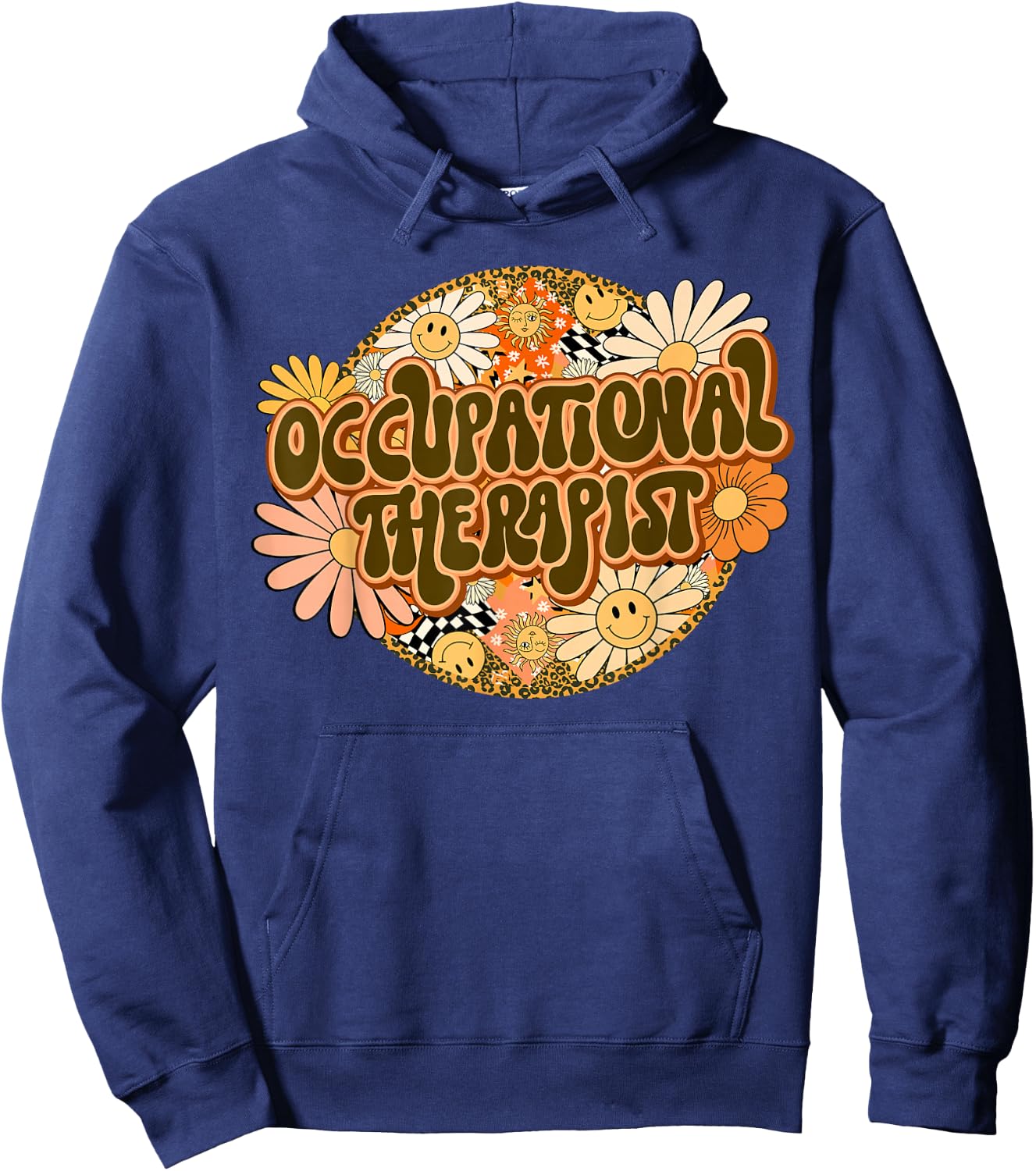 Certified Pediatric Occupational Therapist Assistant OTA Hoodie - Hoodie | Navy