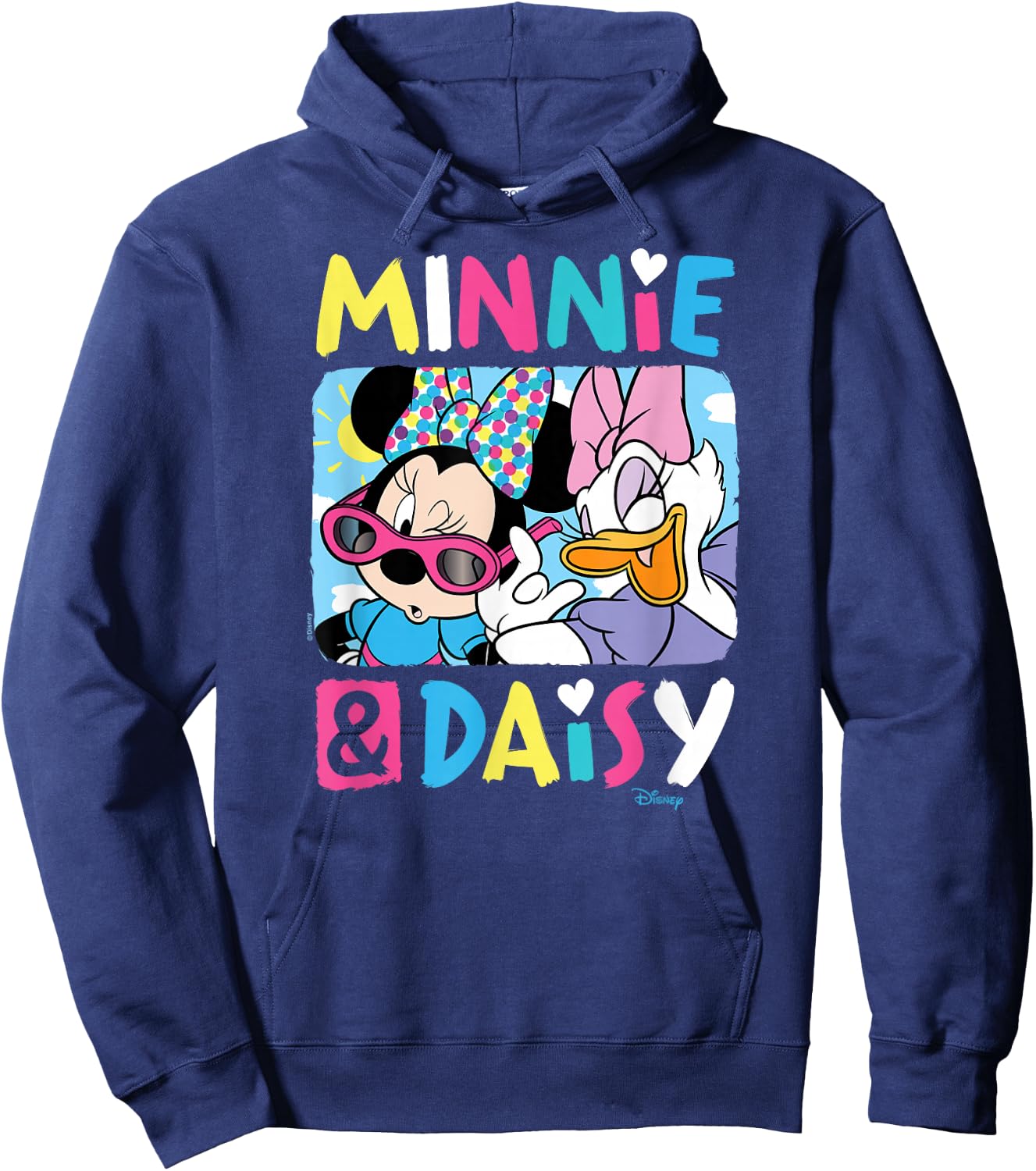 Minnie Mouse and Daisy Duck Hoodie - Hoodie | Navy