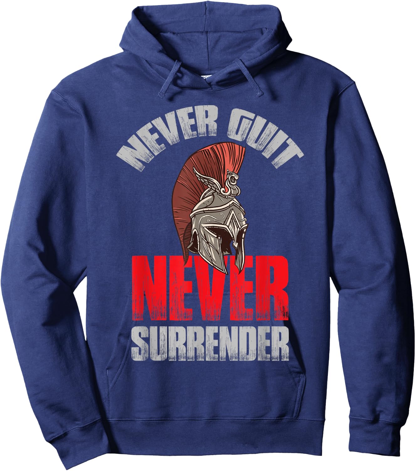 Spartan Helmet Ancient Greece Warrior Gladiator Hoodie - Hoodie | Navy